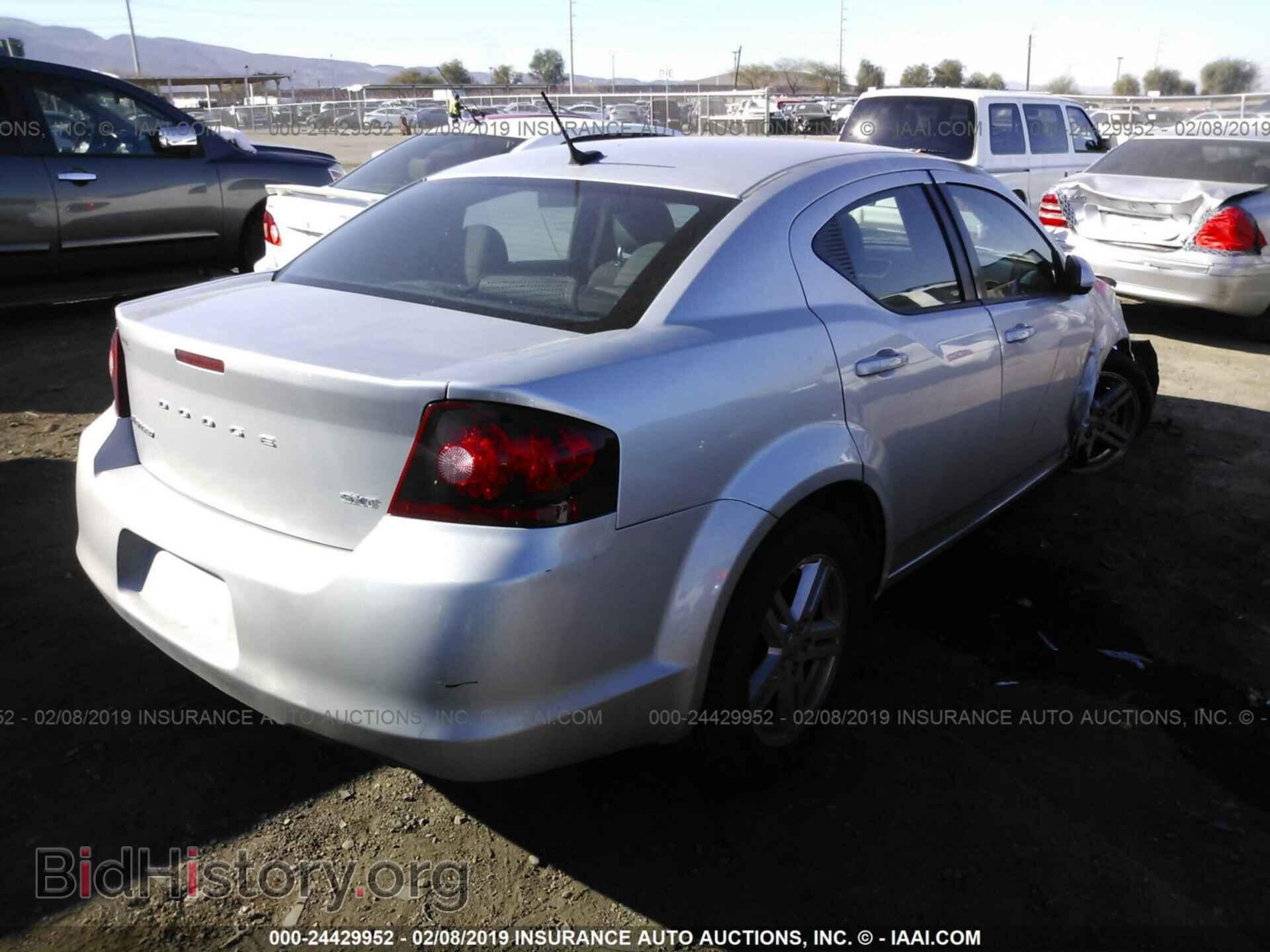 2012 DODGE AVENGER - VIN: 1C3CDZCB3CN230694 - Photo 4