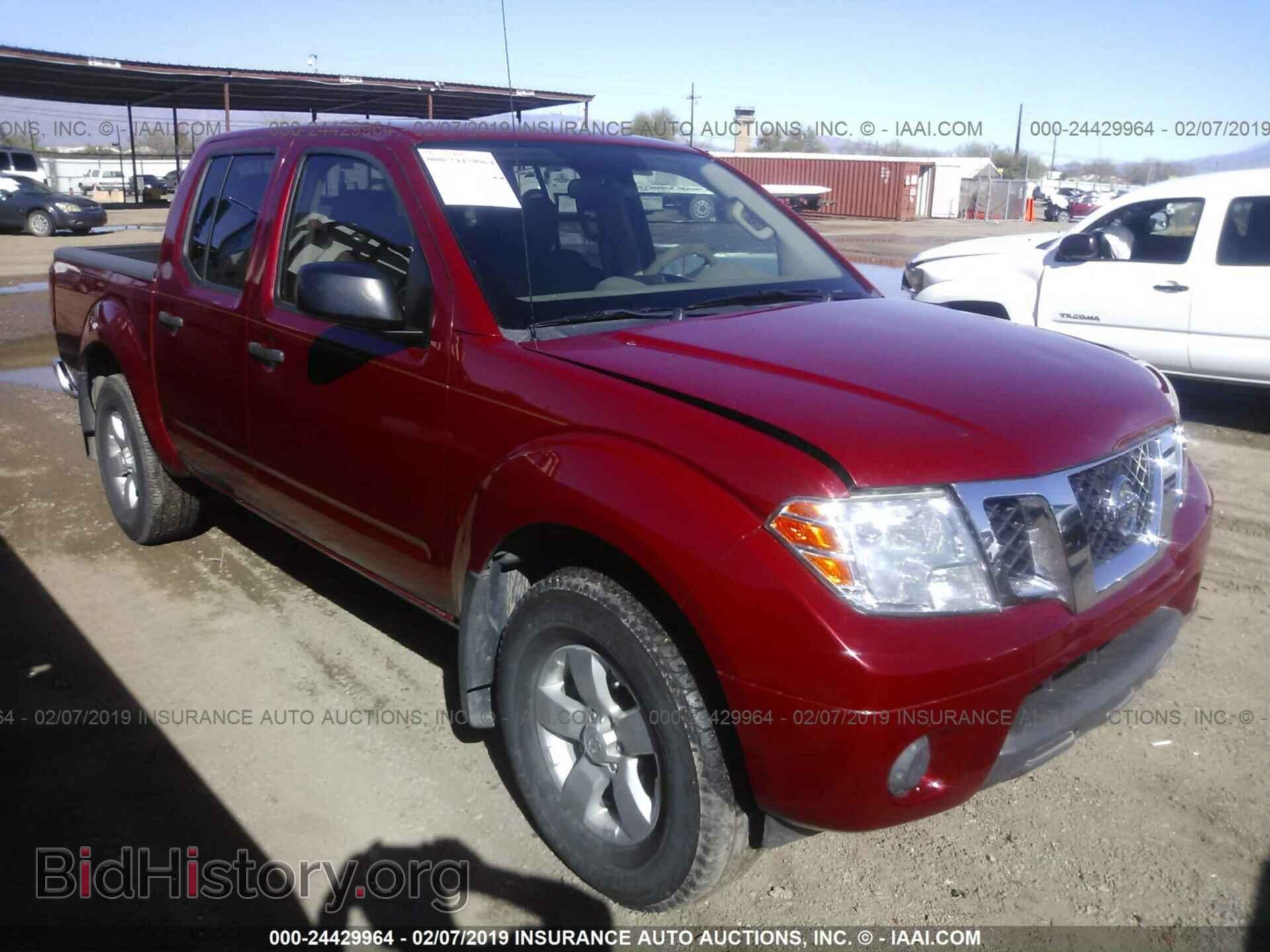 Photo 1N6AD0EV4CC445001 - NISSAN FRONTIER 2012