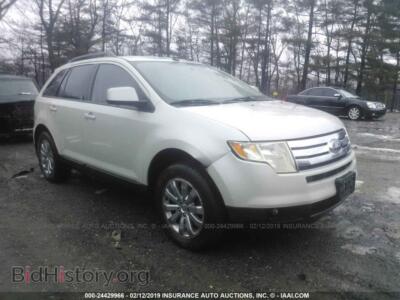 2007 Ford EDGE SEL Plus, бежевый — VIN 2FMDK39C07BB32335, IAAI