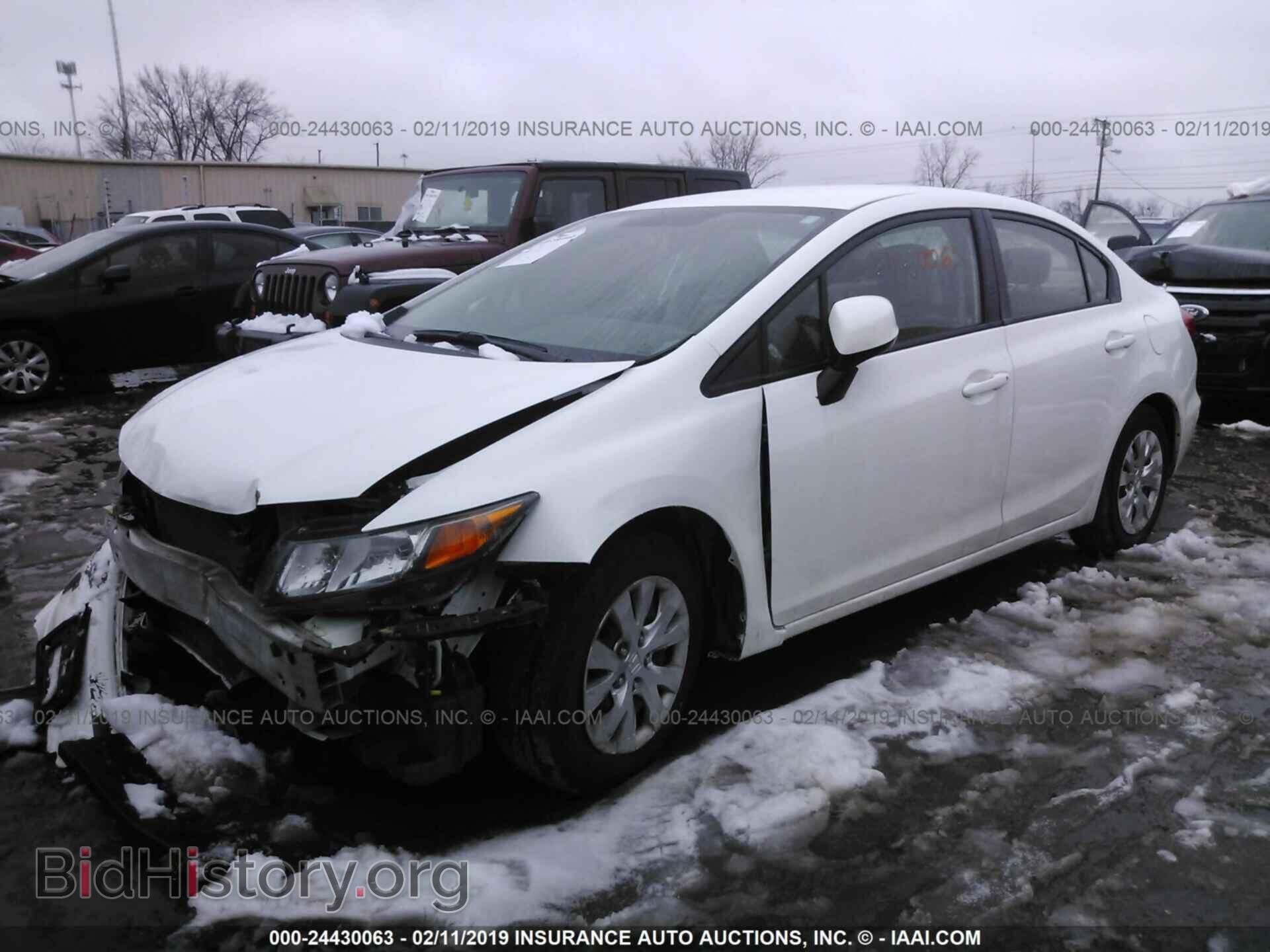 2012 HONDA CIVIC - VIN: 19XFB2F56CE030053 - Фото 2
