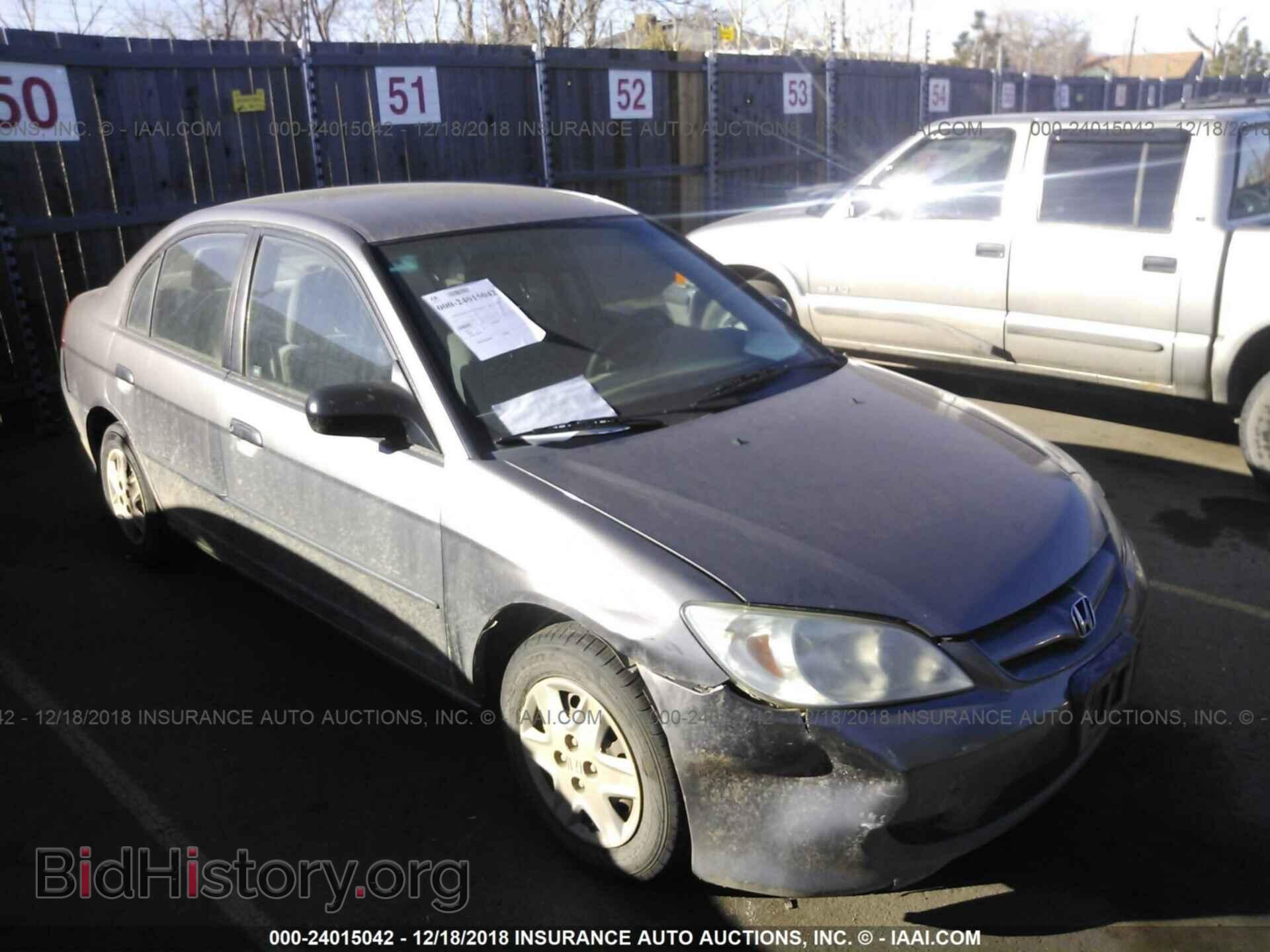 Фотография 2HGES16475H585647 - HONDA CIVIC 2005