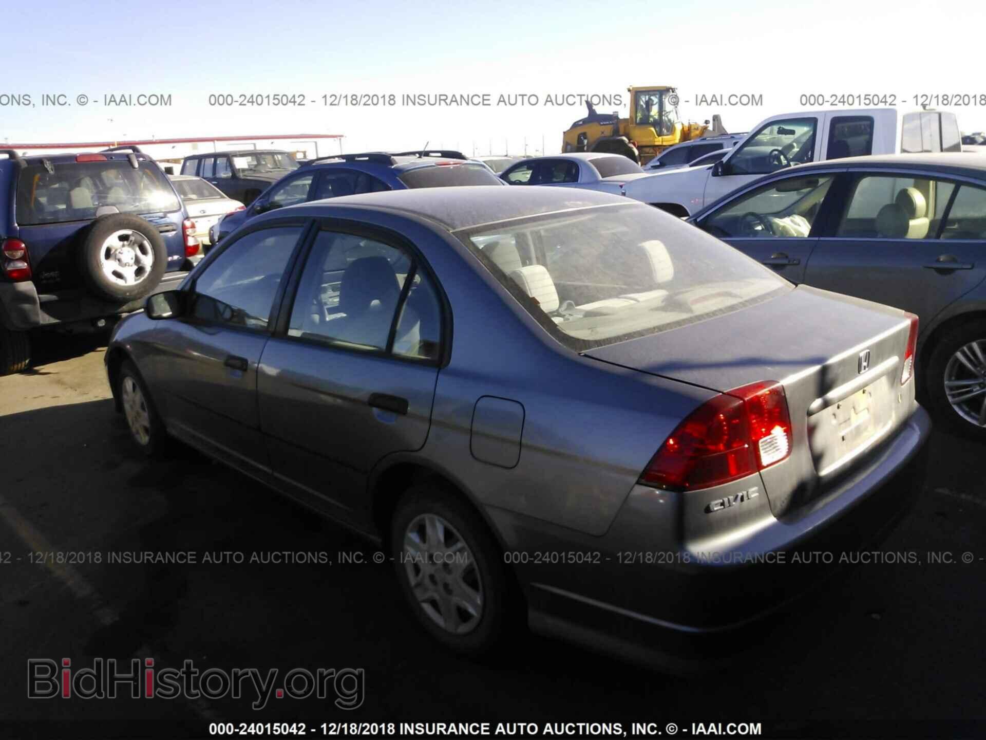 2005 HONDA CIVIC - VIN: 2HGES16475H585647 - Фото 3