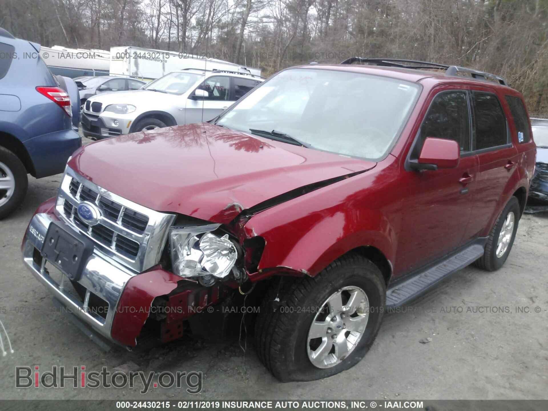 2011 FORD ESCAPE - VIN: 1FMCU9EG2BKB87983 - Фото 2