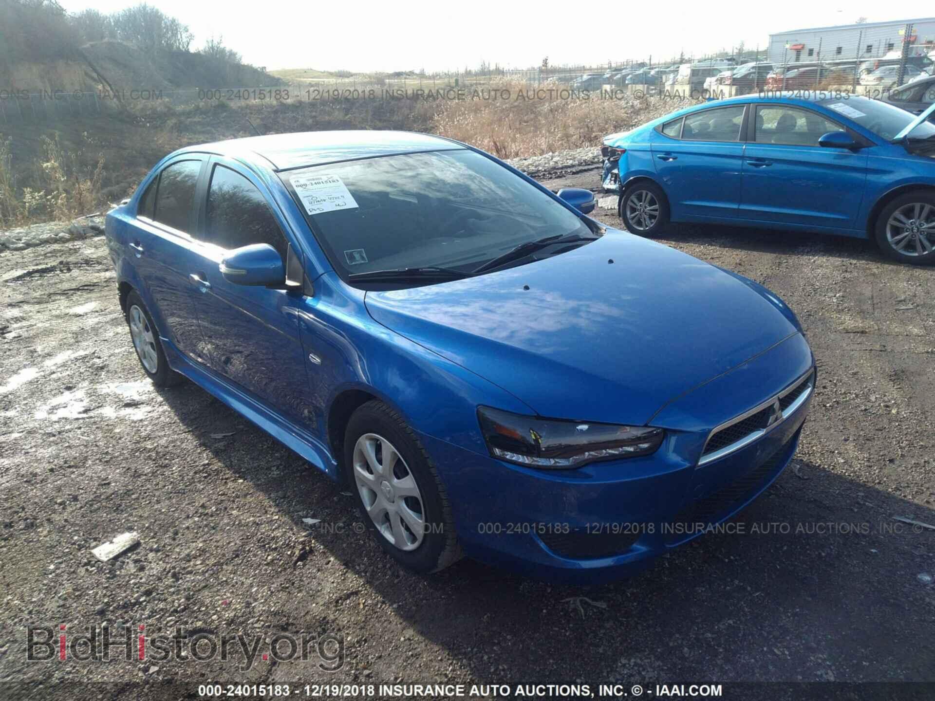 Photo JA32U2FU8FU001156 - MITSUBISHI LANCER 2015