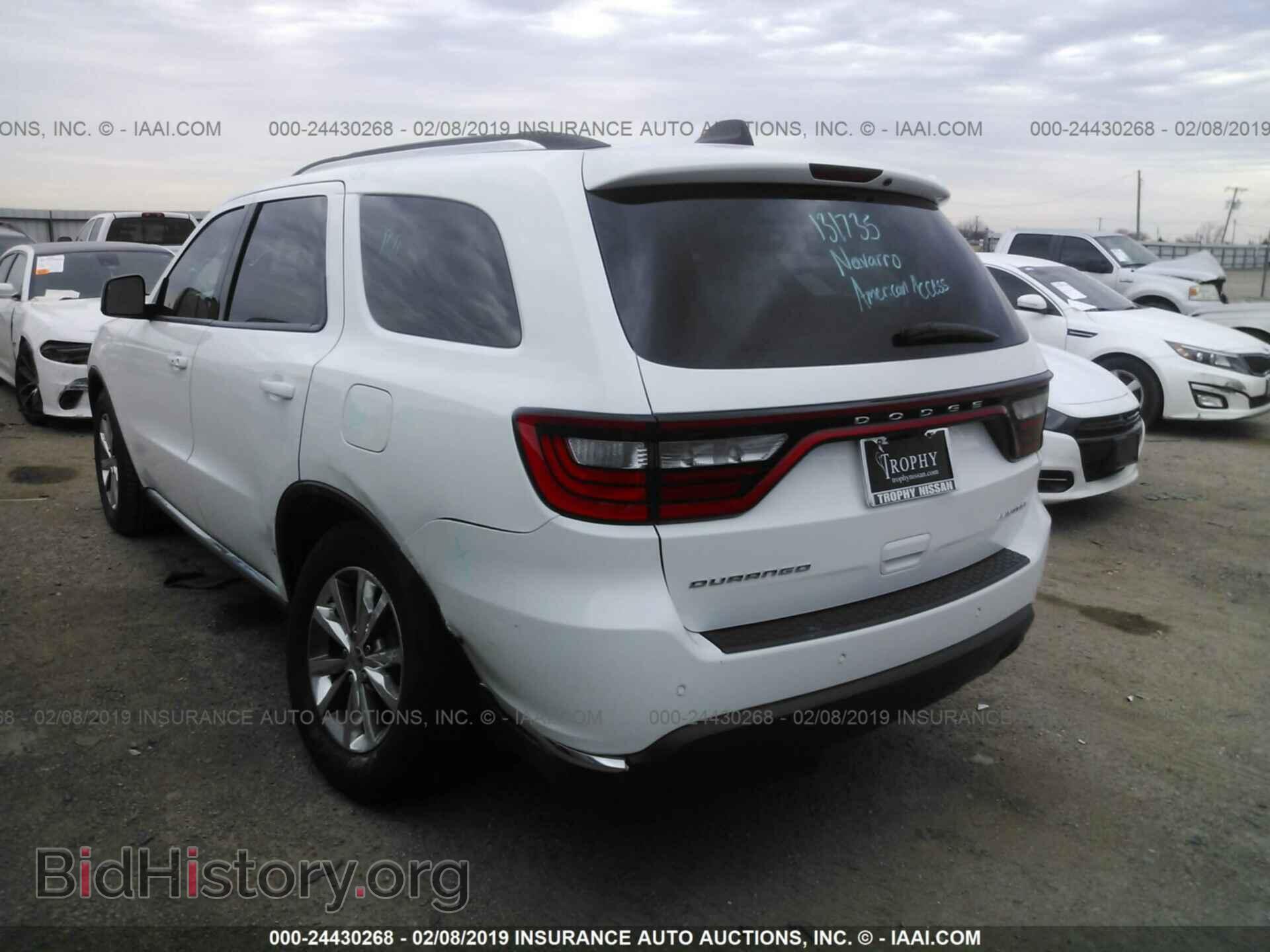 2015 DODGE DURANGO - VIN: 1C4RDHDG9FC904549 - Фото 3