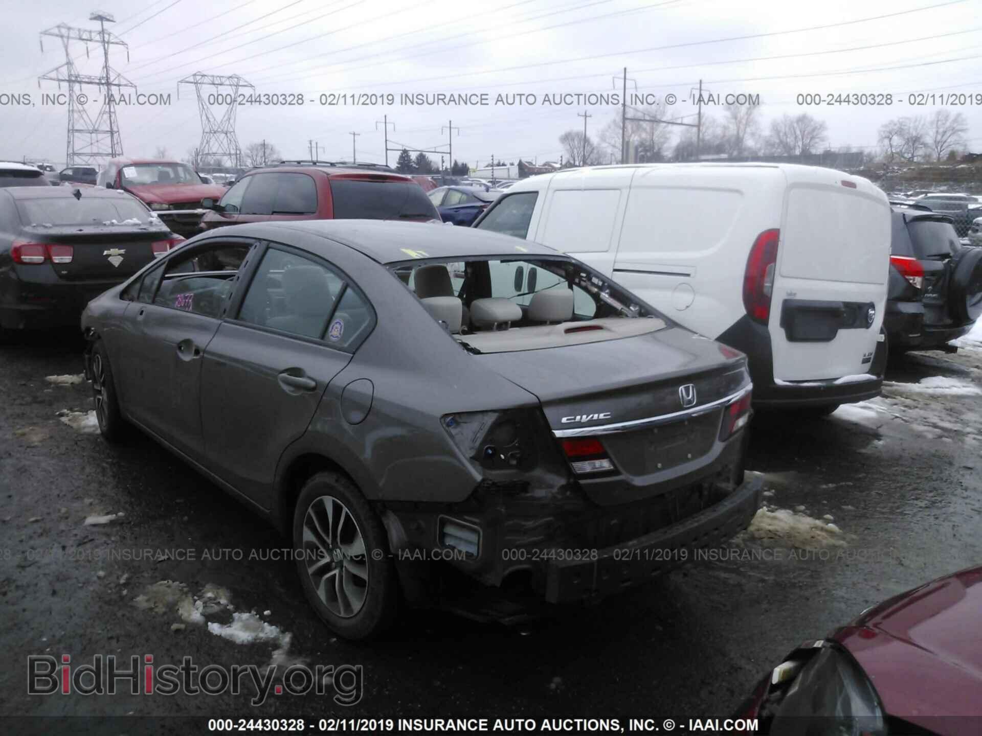 2014 HONDA CIVIC - VIN: 2HGFB2F89EH542862 - Фото 3
