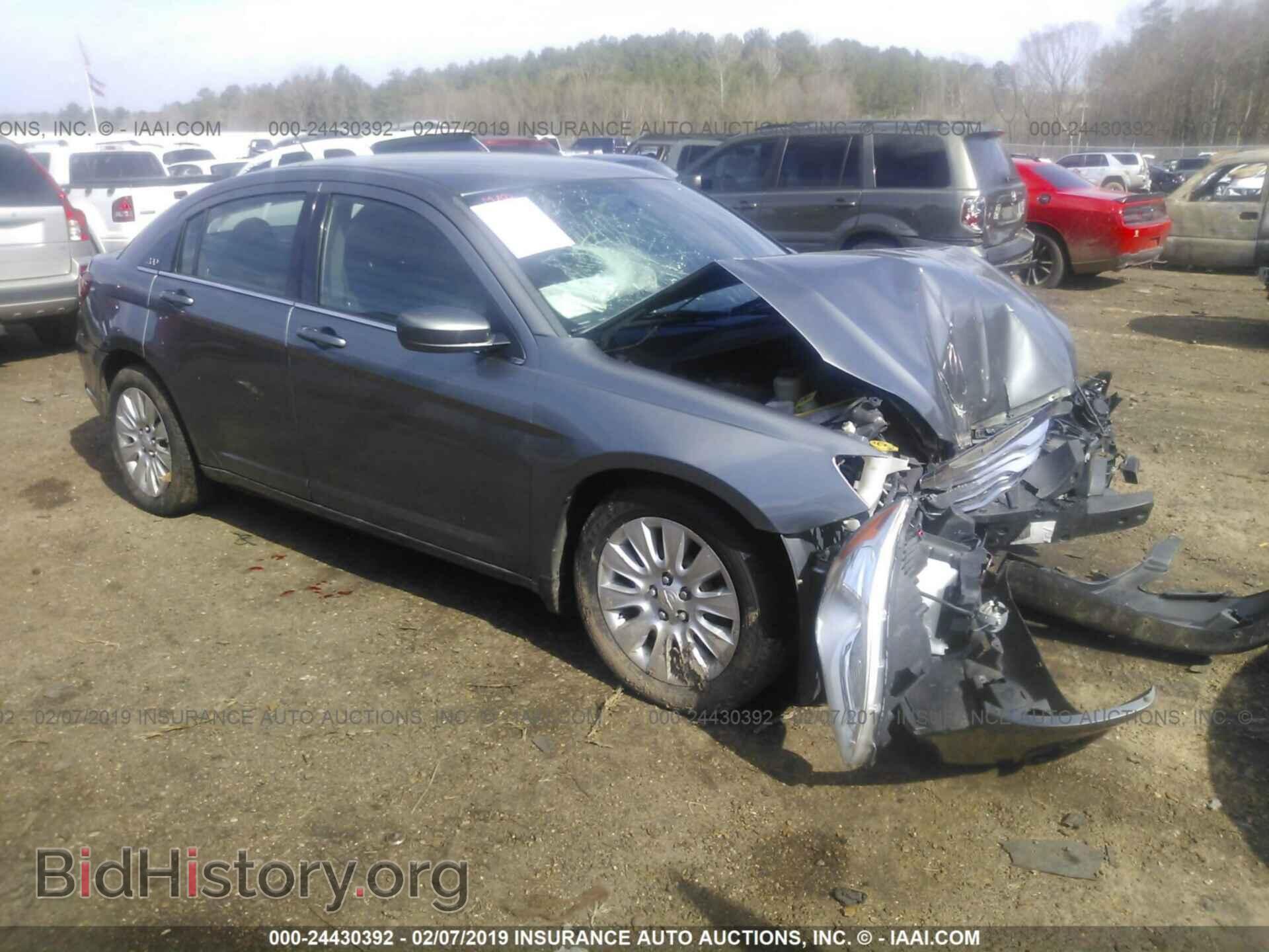 Фотография 1C3CCBAB8CN222667 - CHRYSLER 200 2012