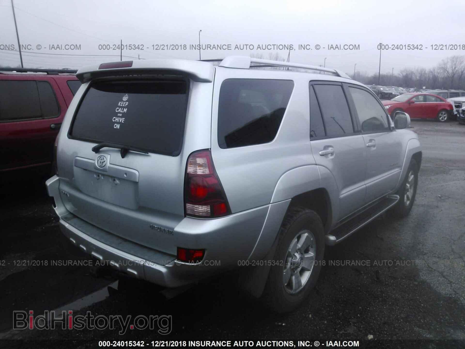 2004 TOYOTA 4RUNNER - VIN: JTEBT17R348009370 - Фото 4