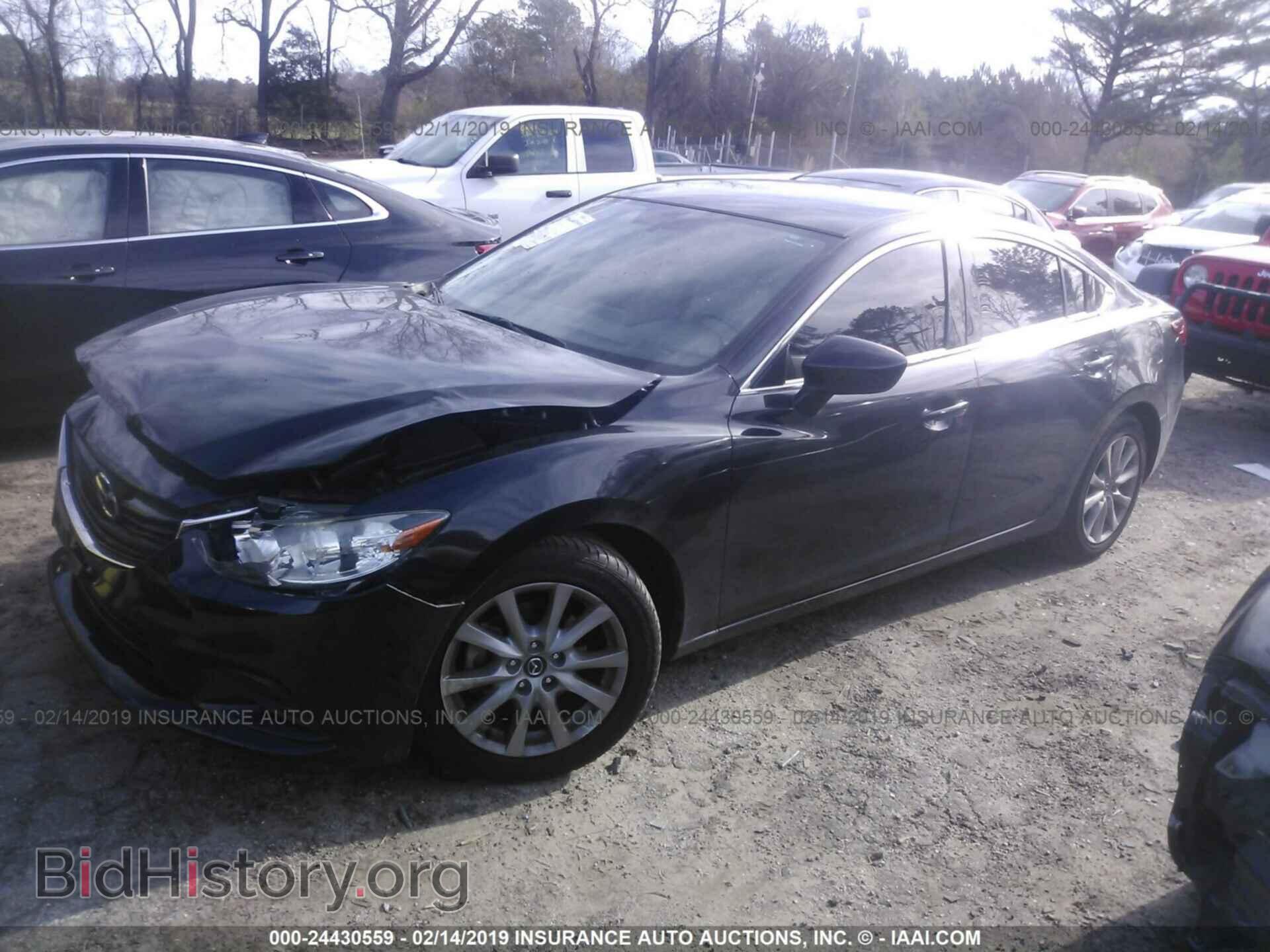 2016 MAZDA 6 - VIN: JM1GJ1U54G1430657 - Фото 2