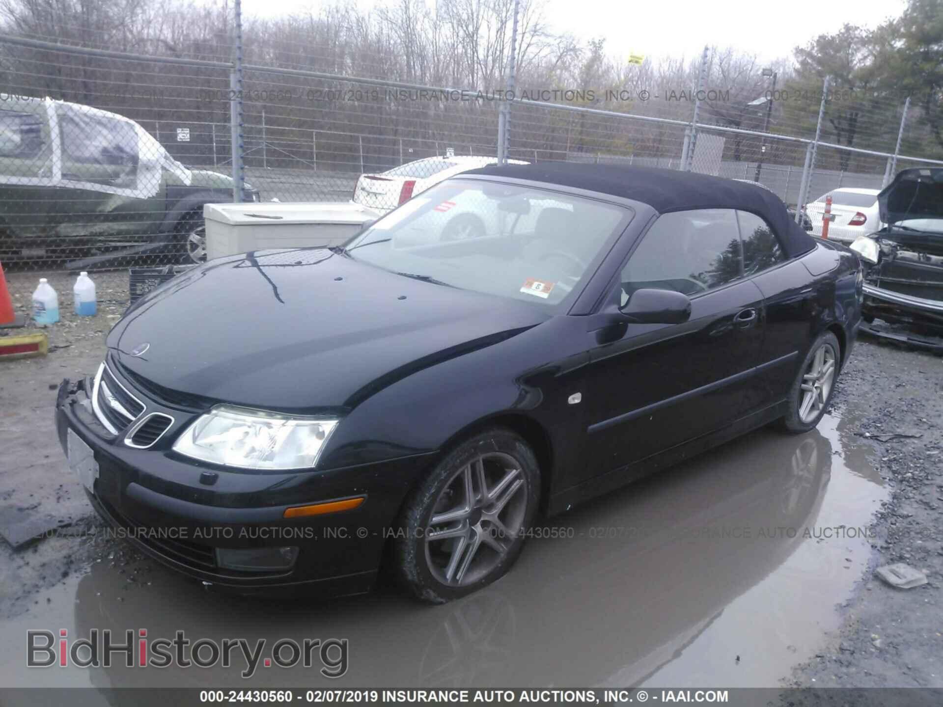 2007 SAAB 9-3 - VIN: YS3FD79Y676002447 - Фото 2