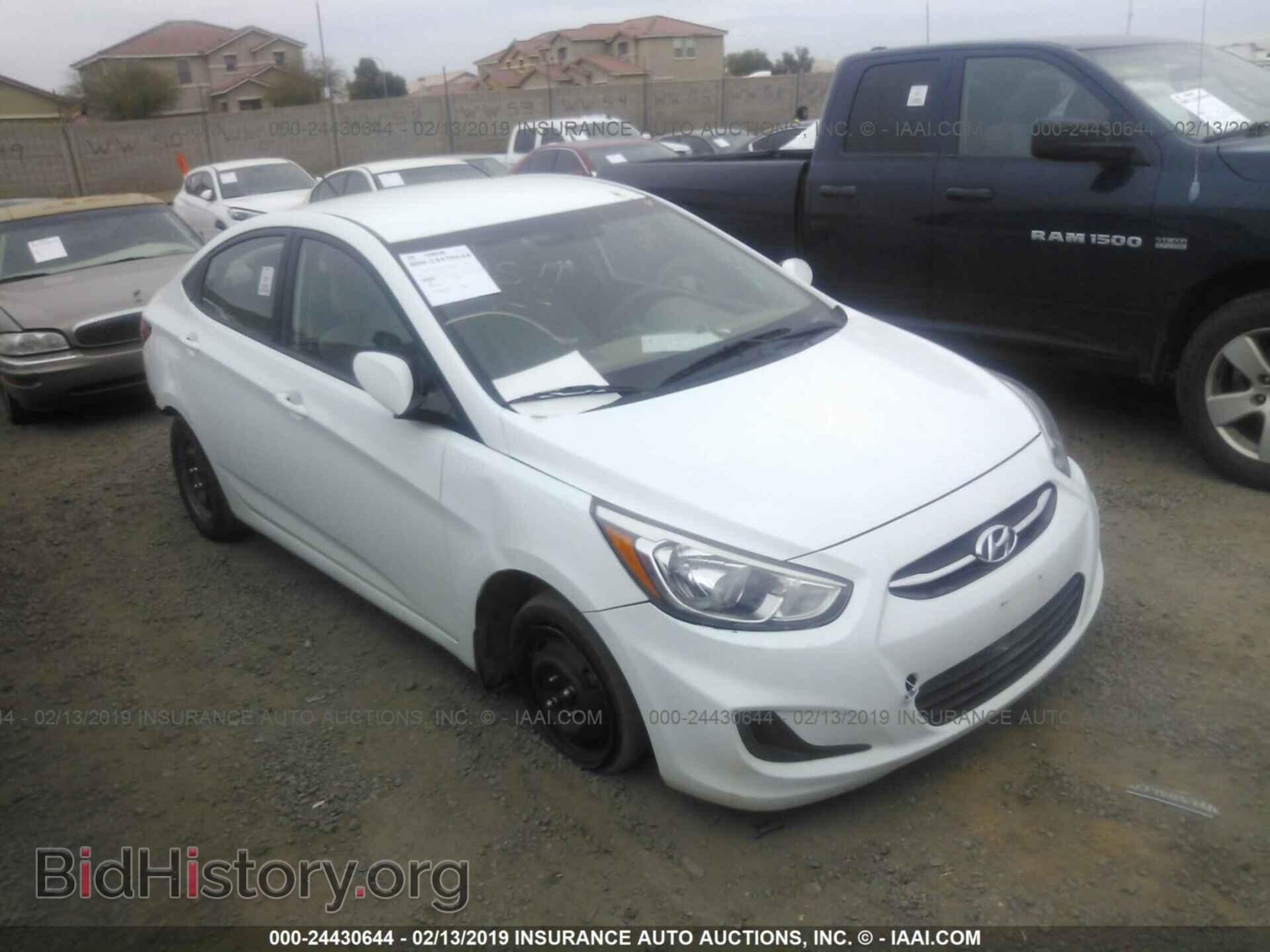 Фотография KMHCT4AE5GU062868 - HYUNDAI ACCENT 2016