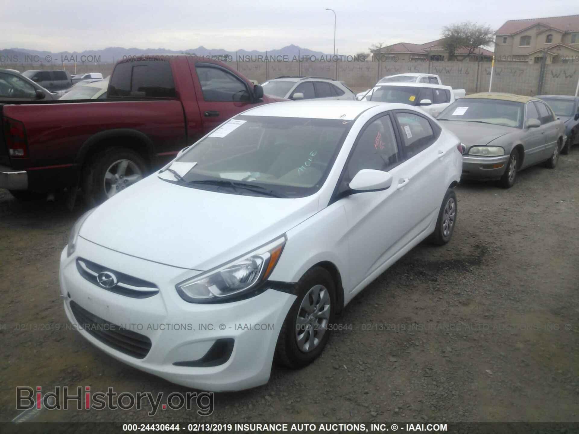 2016 HYUNDAI ACCENT - VIN: KMHCT4AE5GU062868 - Фото 2