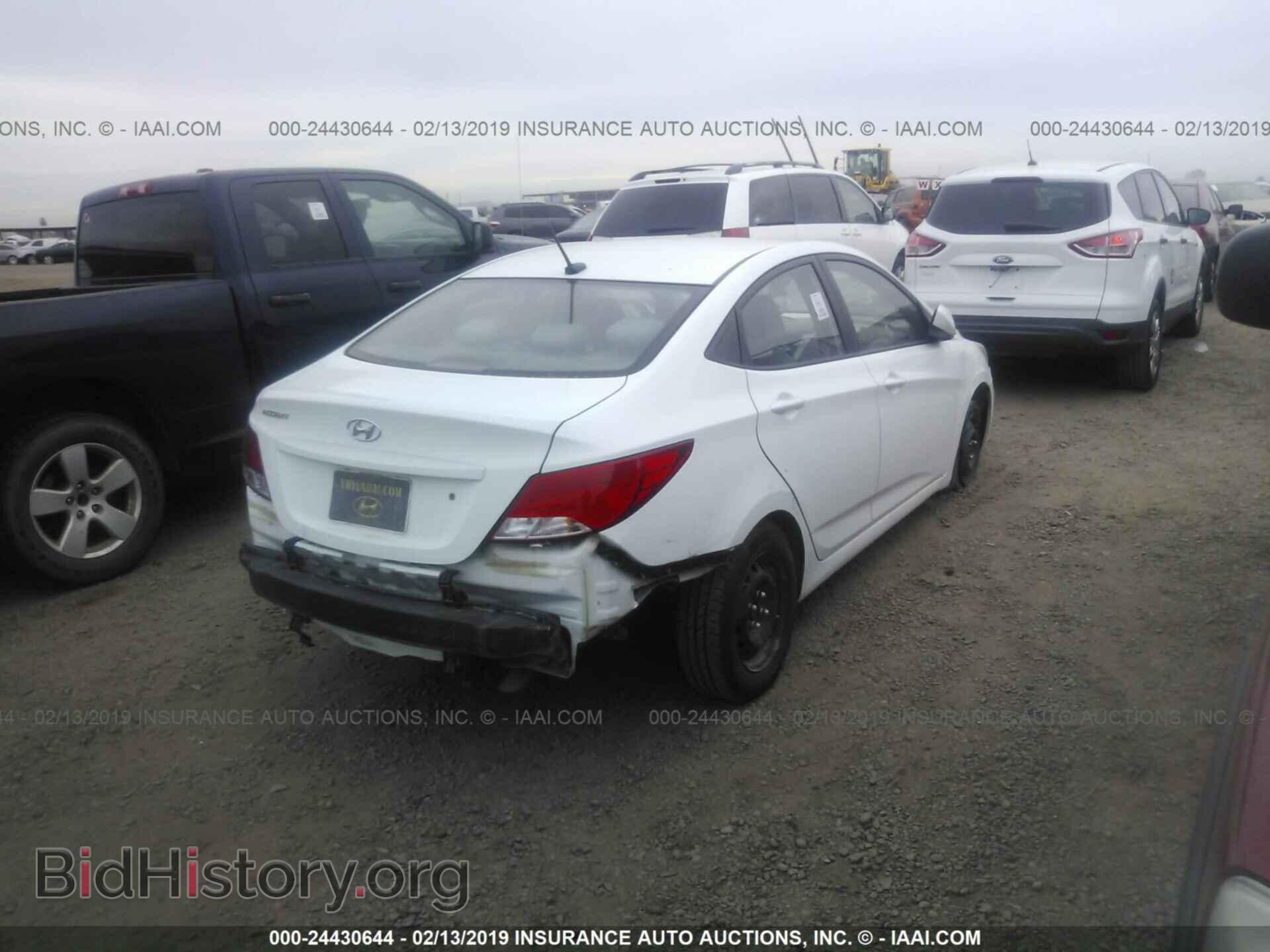 2016 HYUNDAI ACCENT - VIN: KMHCT4AE5GU062868 - Фото 4