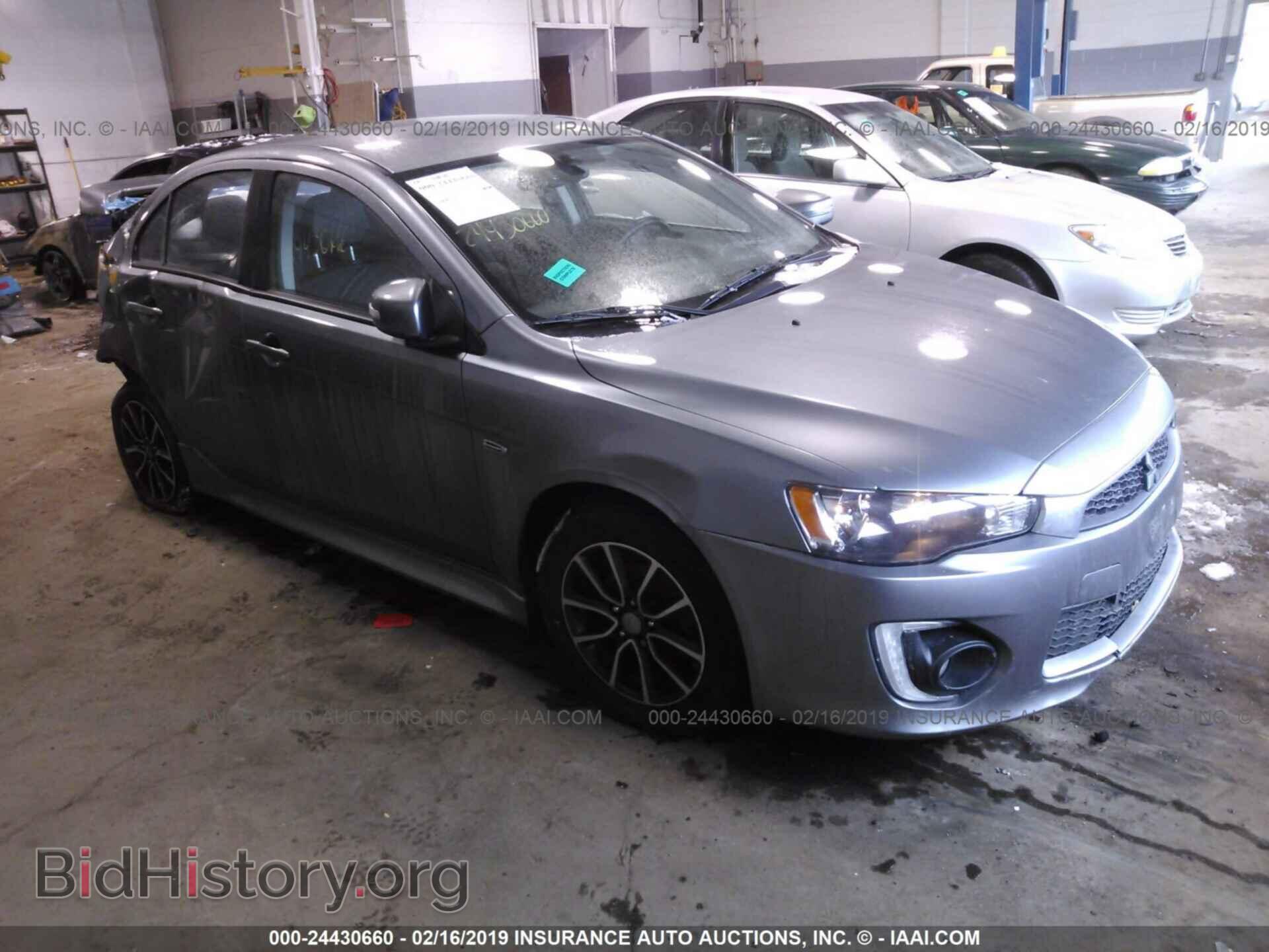 Photo JA32V2FW1GU010488 - MITSUBISHI LANCER 2016