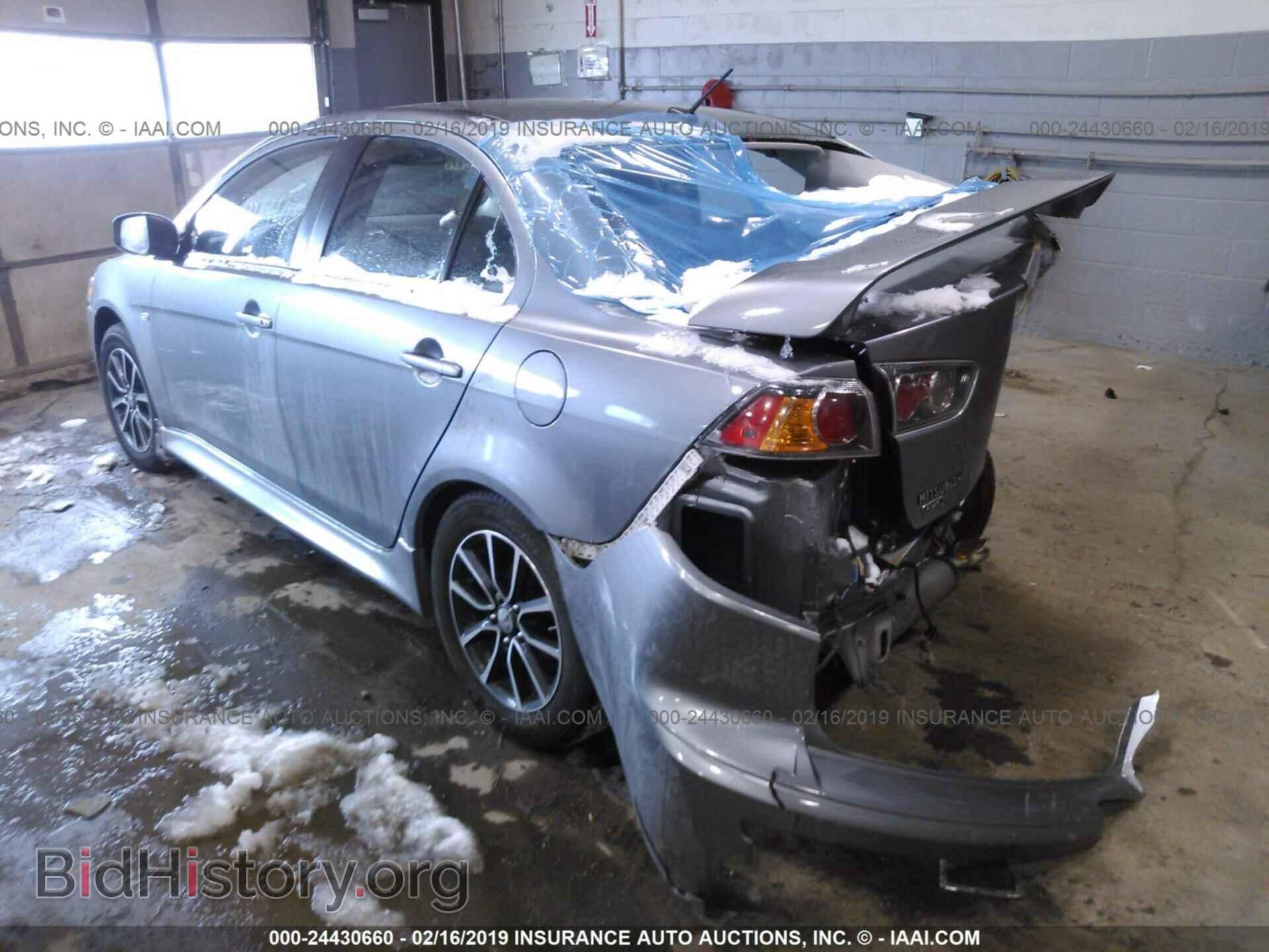 2016 MITSUBISHI LANCER - VIN: JA32V2FW1GU010488 - Фото 3