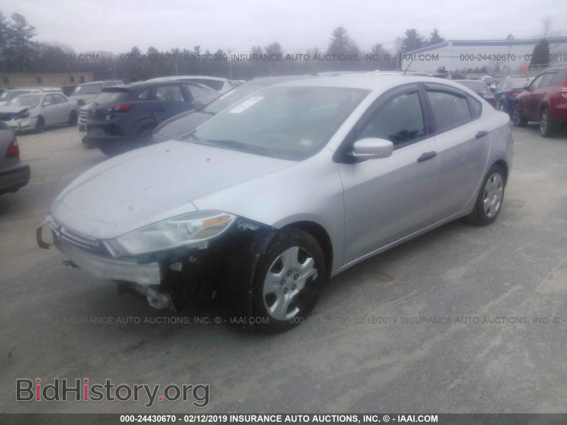2013 DODGE DART - VIN: 1C3CDFAA8DD175384 - Photo 2
