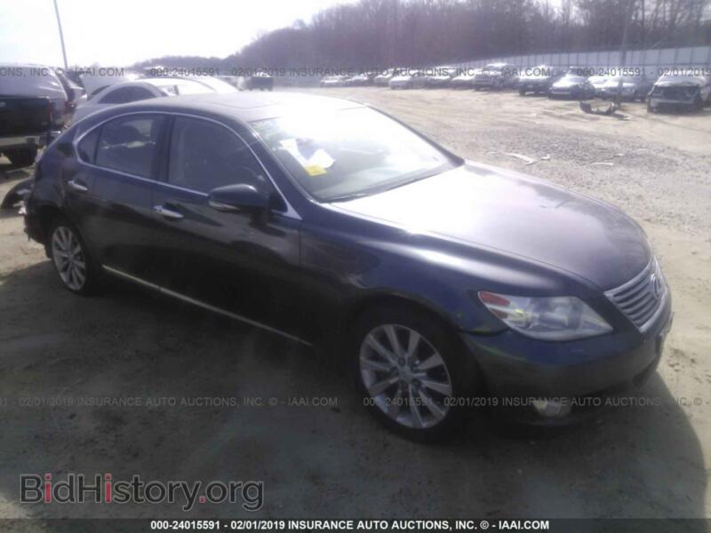 2011 Lexus LS (VIN JTHCL5EF6B5012267) — photo 1 of 10, IAAI, damage: rear
