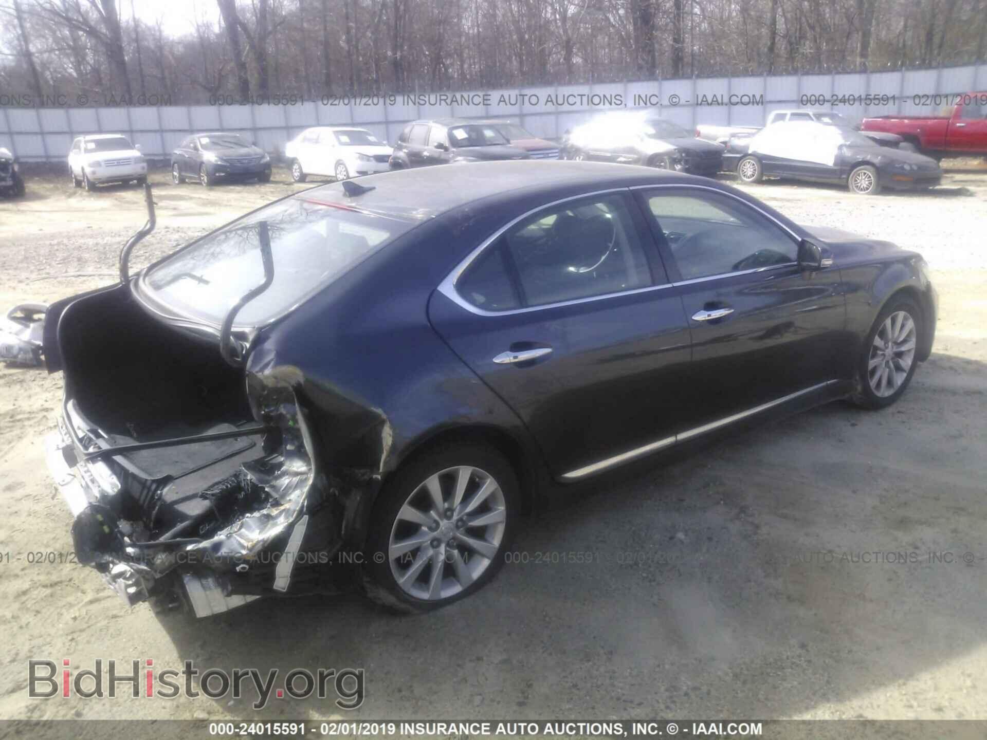 2011 LEXUS LS - VIN: JTHCL5EF6B5012267 - Фото 4
