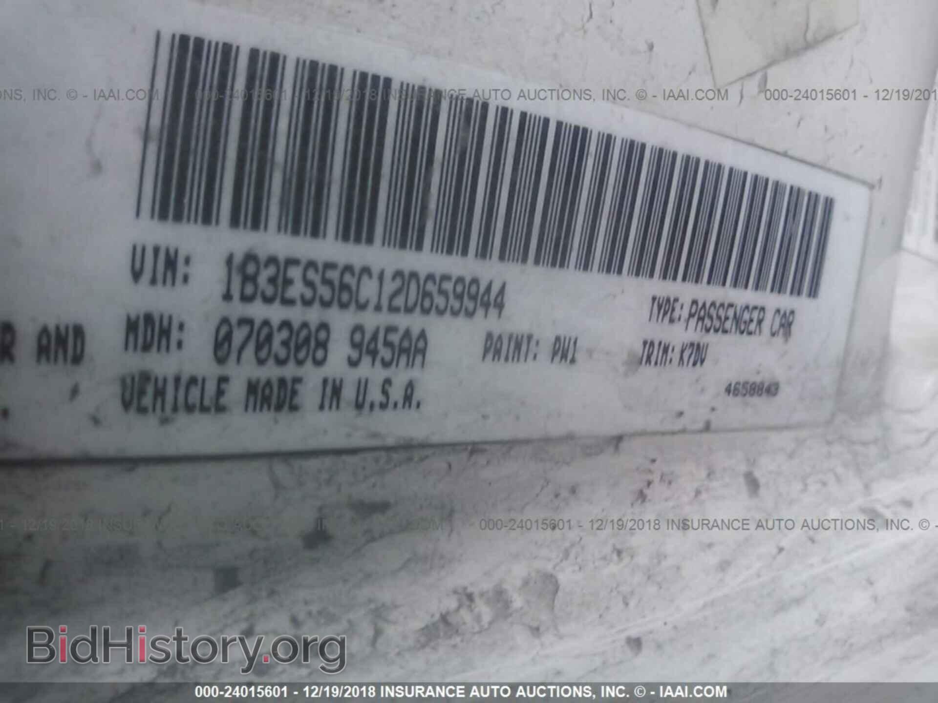 2002 DODGE NEON - VIN: 1B3ES56C12D659944 - Фото 9