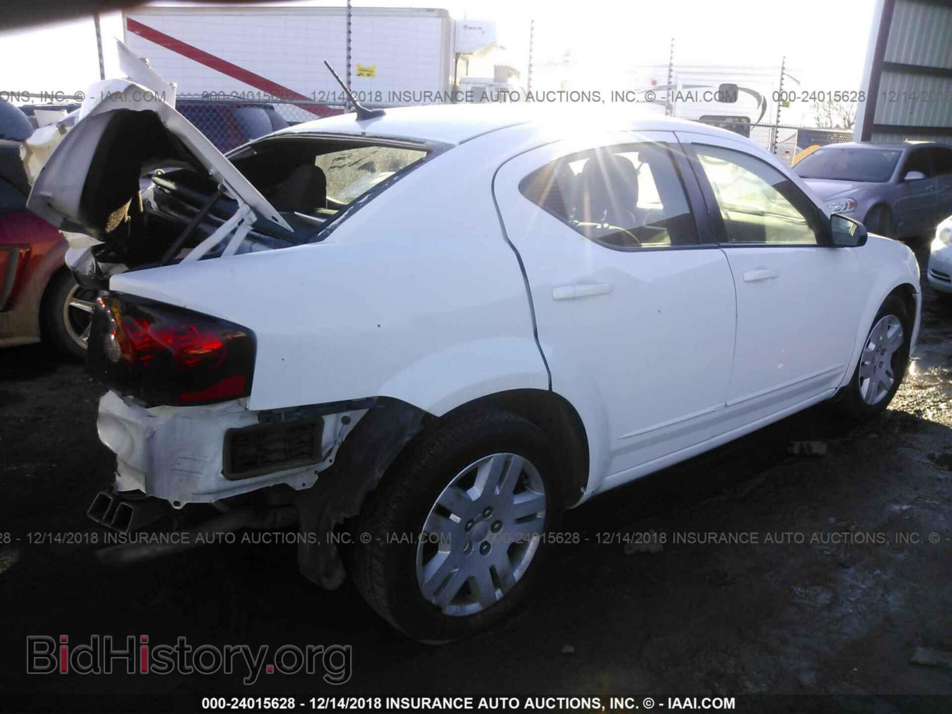 2014 DODGE AVENGER - VIN: 1C3CDZAB6EN214480 - Фото 4