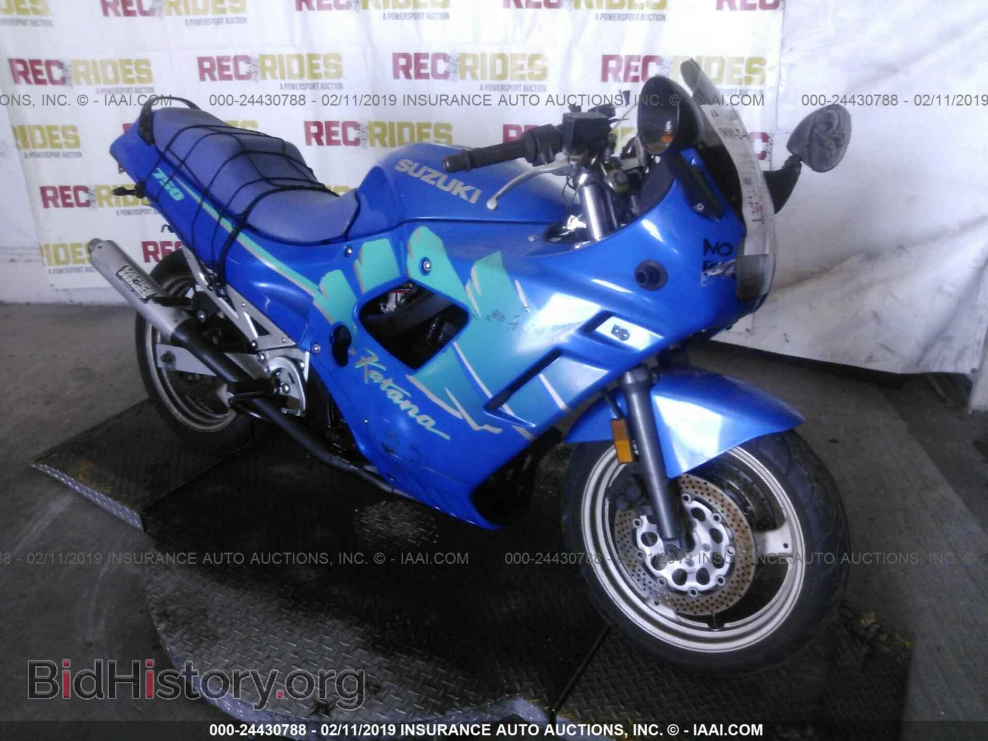 Photo JS1GR78AXP2101551 - SUZUKI GSX750 1993