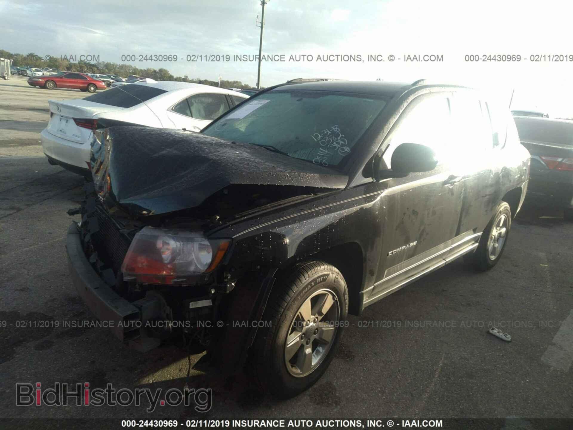 2014 JEEP COMPASS - VIN: 1C4NJCBA8ED720382 - Photo 2