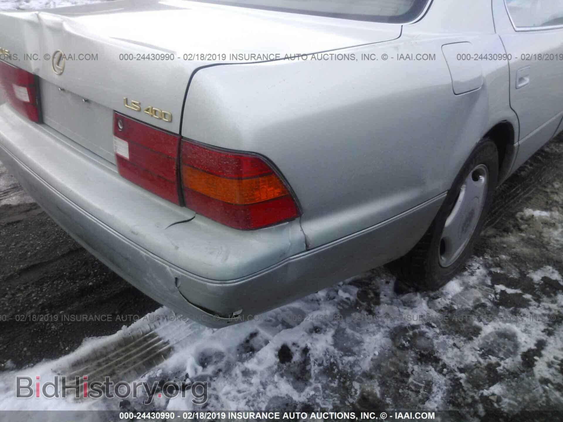 1998 LEXUS LS - VIN: JT8BH28F4W0138606 - Фото 6