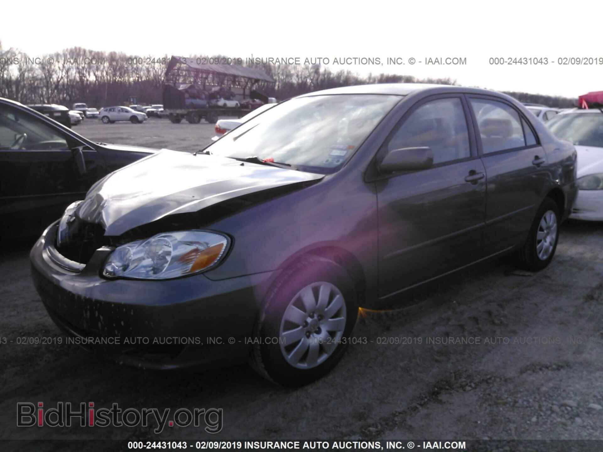 2003 TOYOTA COROLLA - VIN: 1NXBR32E03Z055100 - Фото 2