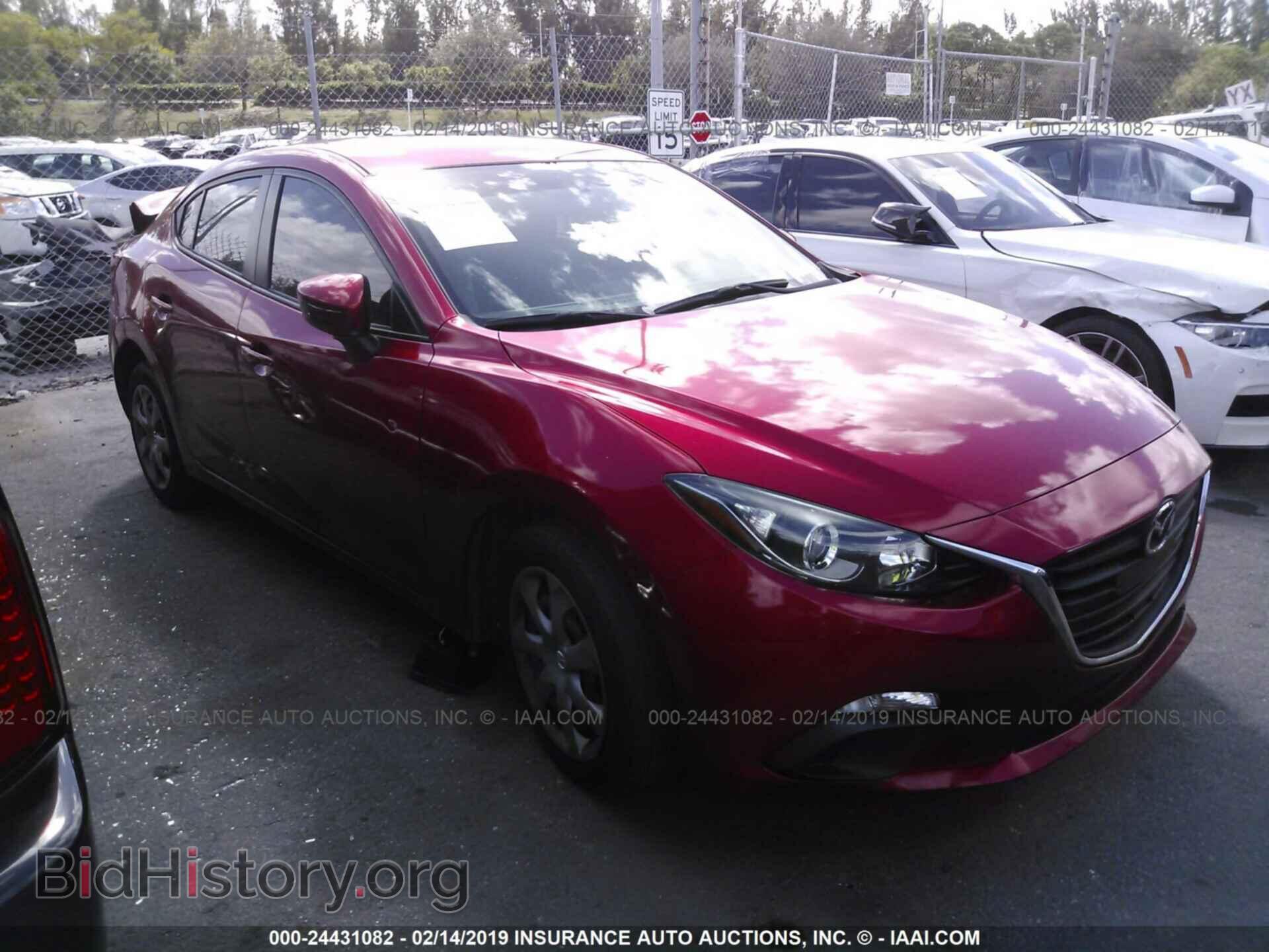 Фотография JM1BM1U79E1124179 - MAZDA 3 2014