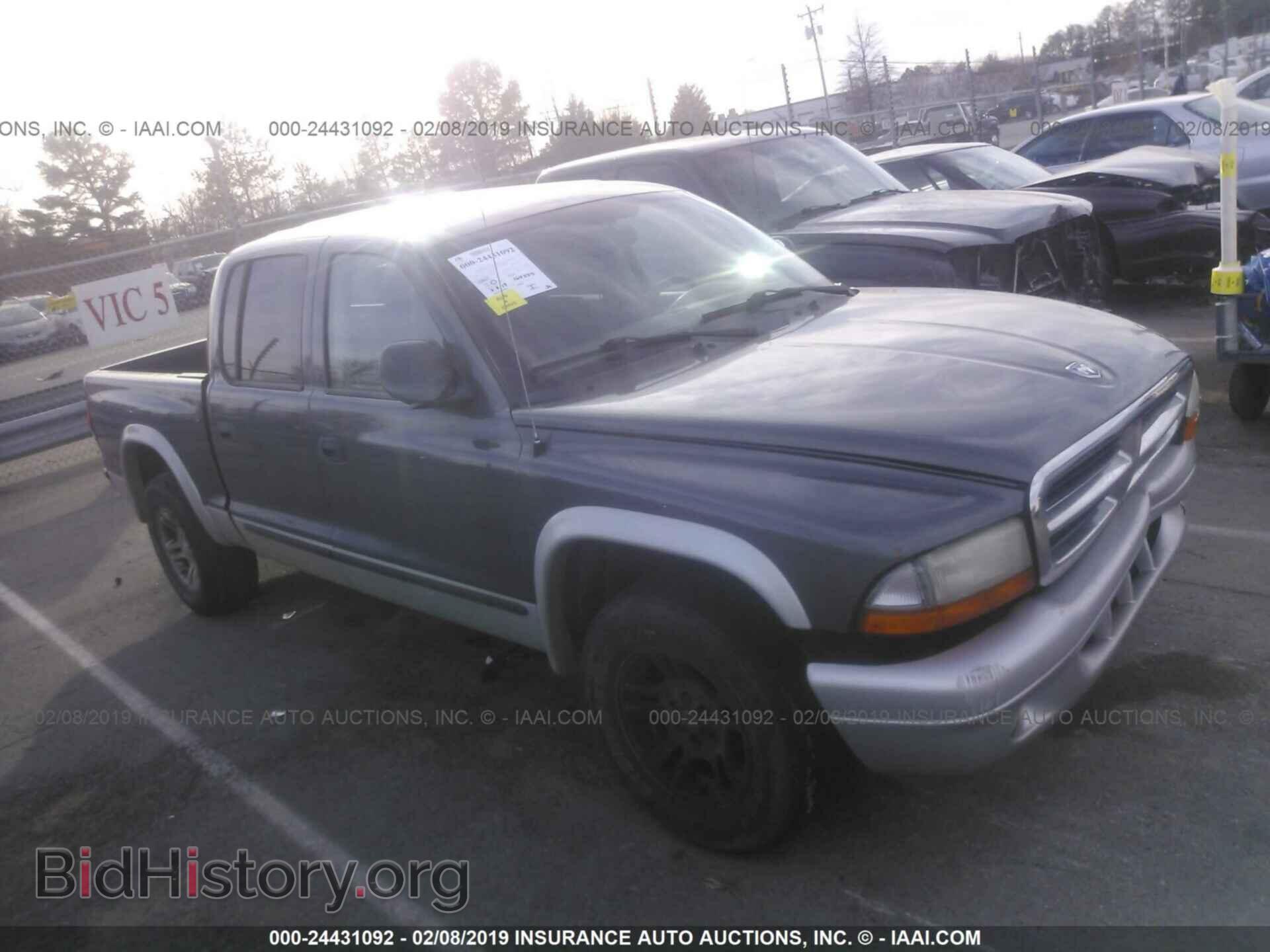 Photo 1D7HL48N24S739548 - DODGE DAKOTA 2004