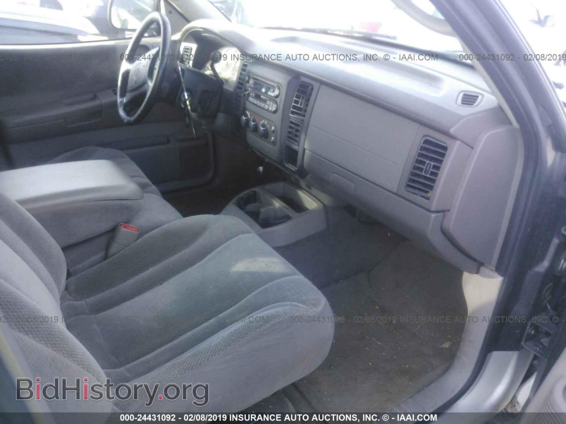 2004 DODGE DAKOTA - VIN: 1D7HL48N24S739548 - Фото 5