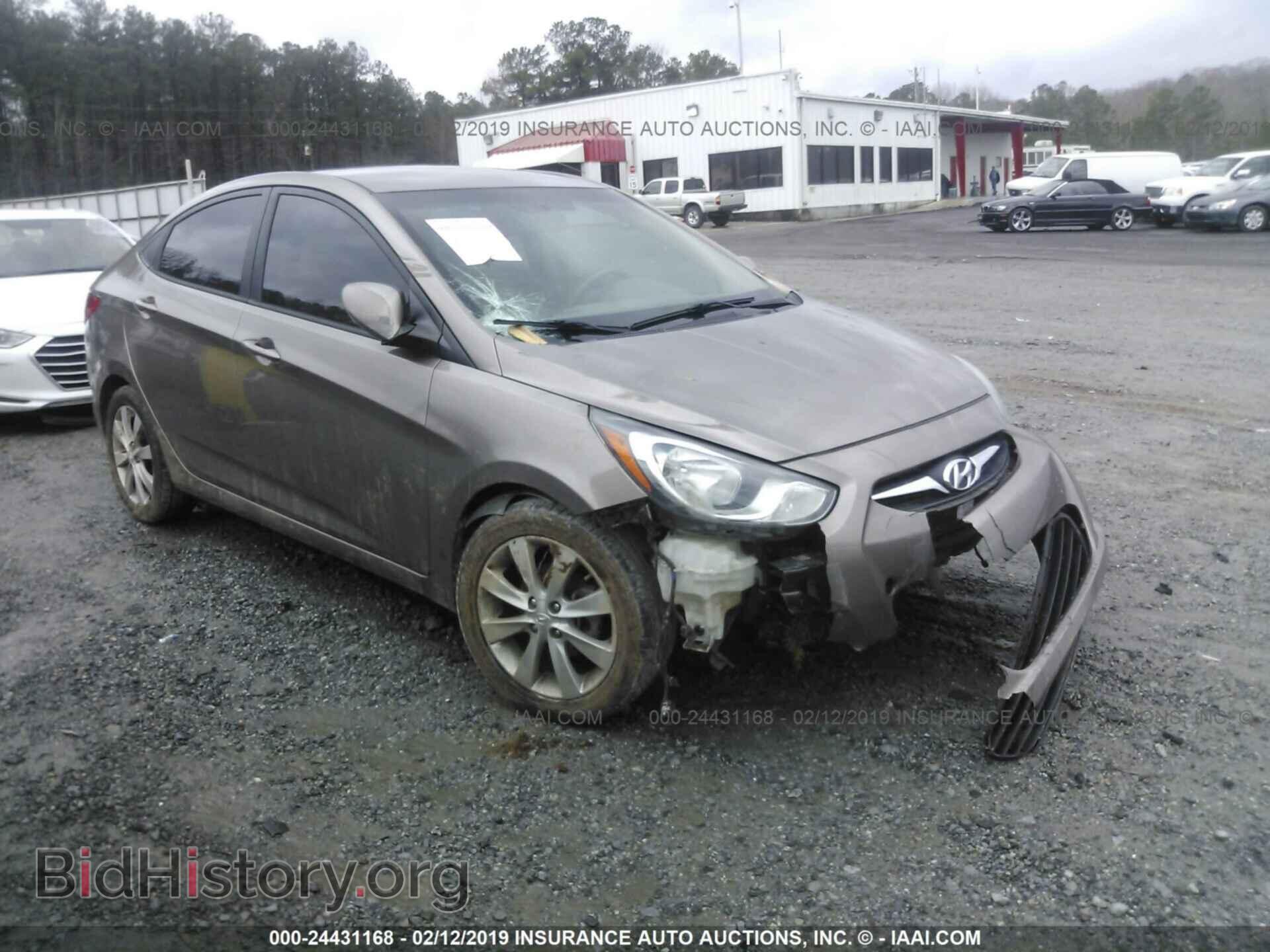 Фотография KMHCU4AEXDU277638 - HYUNDAI ACCENT 2013