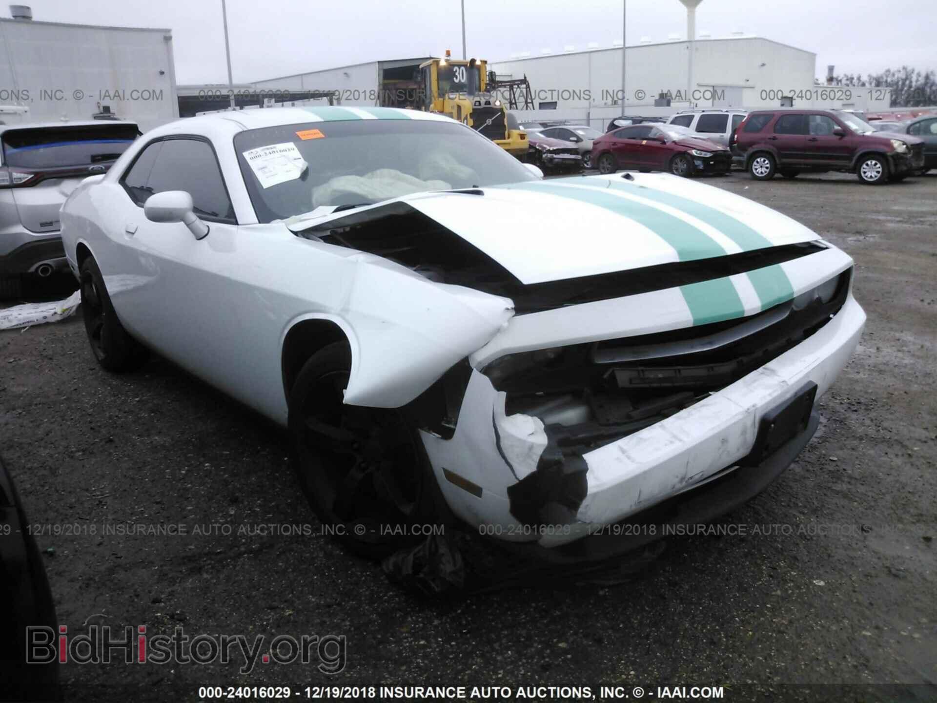 Photo 2C3CDYAG2CH174782 - DODGE CHALLENGER 2012
