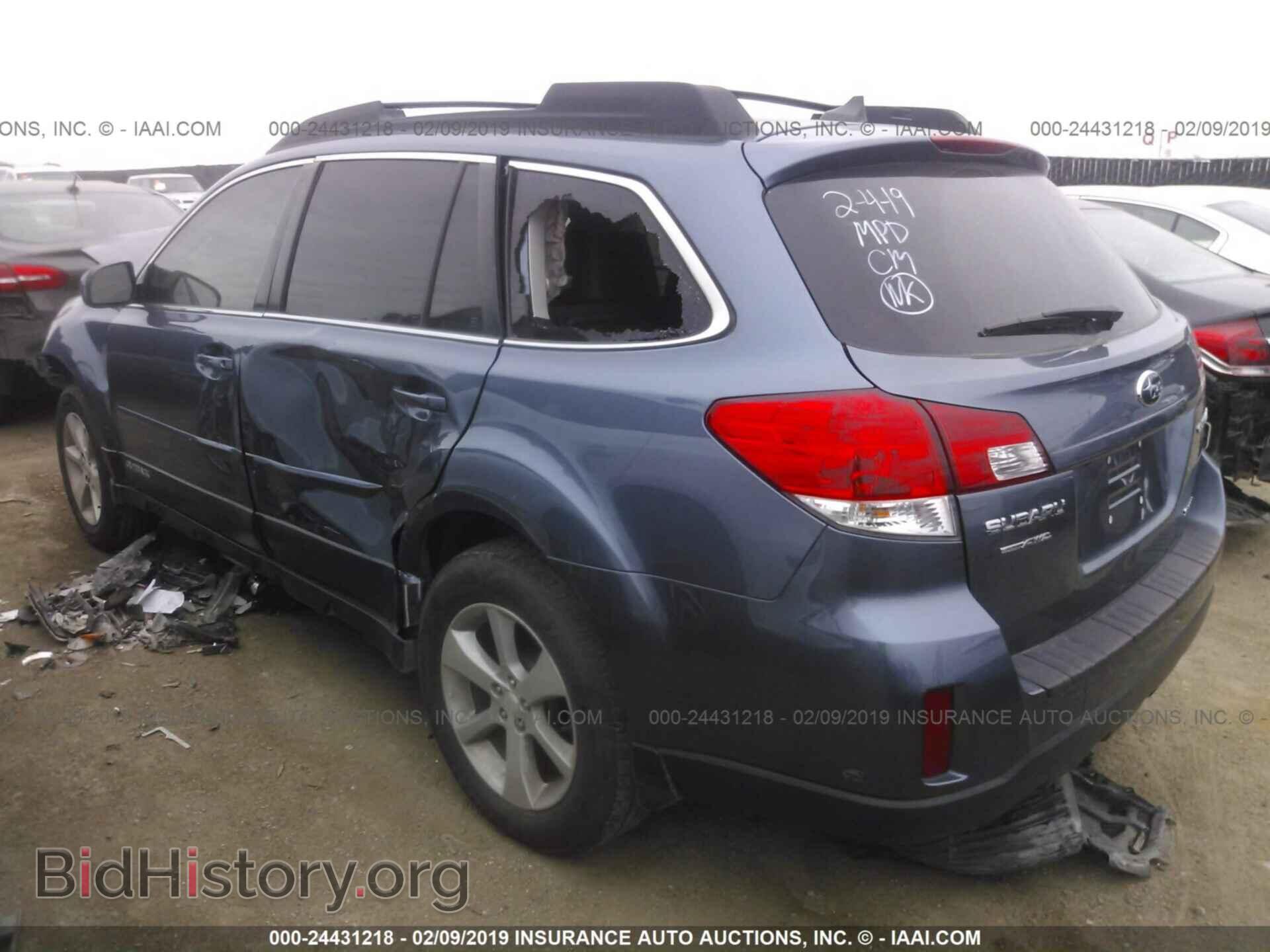 2014 SUBARU OUTBACK - VIN: 4S4BRCLCXE3247341 - Фото 3