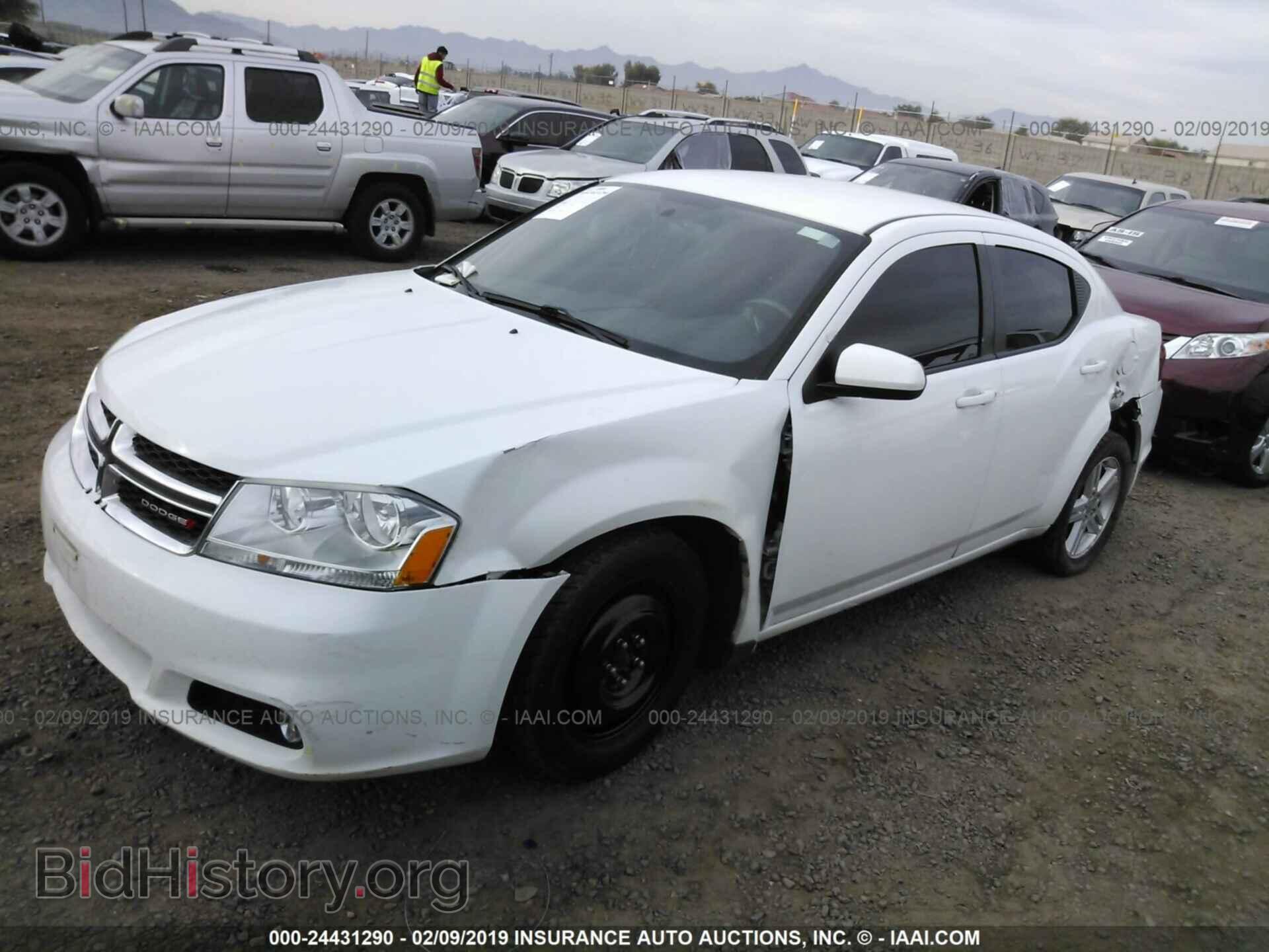 2013 DODGE AVENGER - VIN: 1C3CDZCB3DN625332 - Фото 2