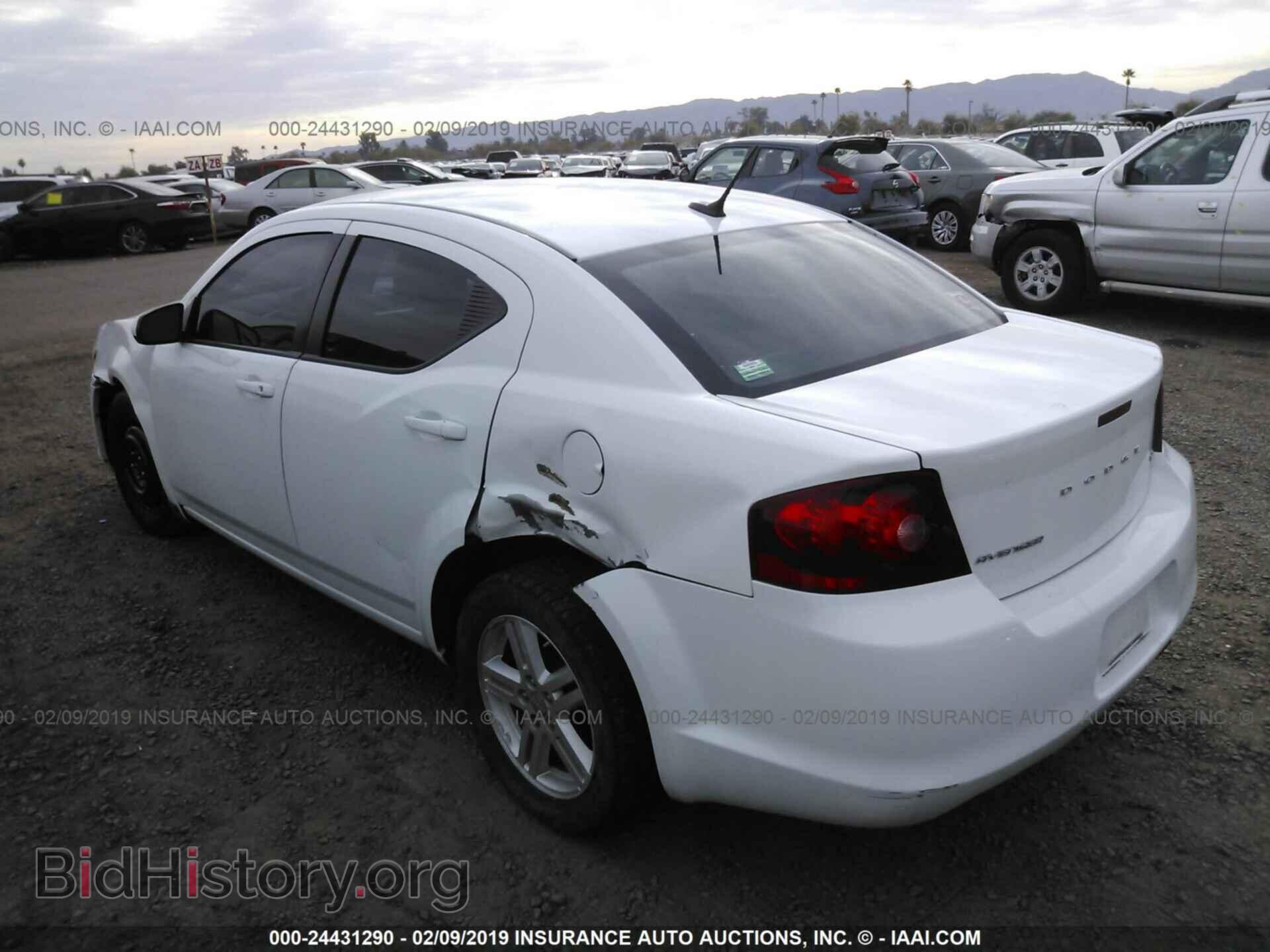 2013 DODGE AVENGER - VIN: 1C3CDZCB3DN625332 - Фото 3