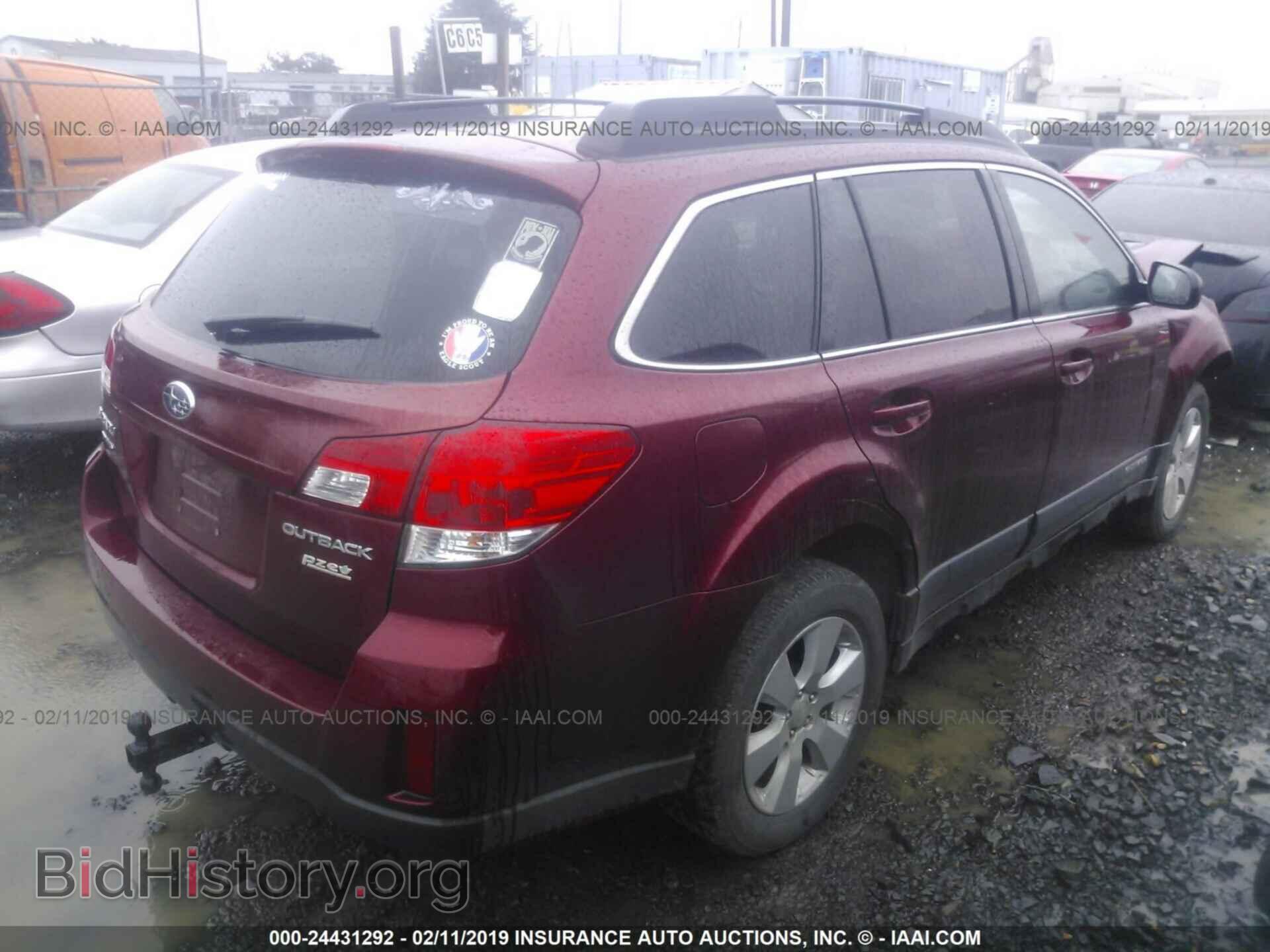 2012 SUBARU OUTBACK - VIN: 4S4BRBCC3C3288109 - Фото 4