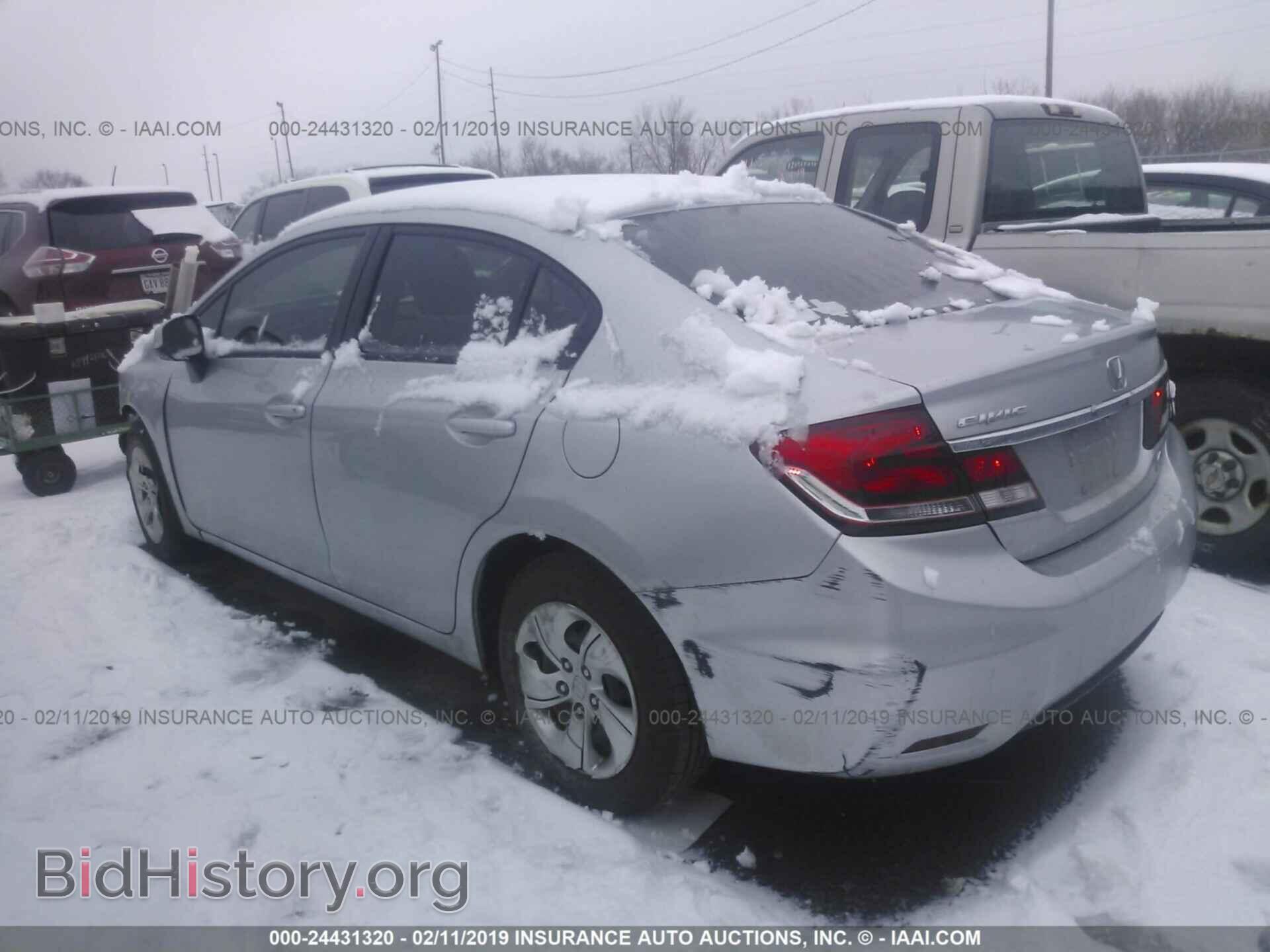 2013 HONDA CIVIC - VIN: 2HGFB2F57DH595385 - Фото 3