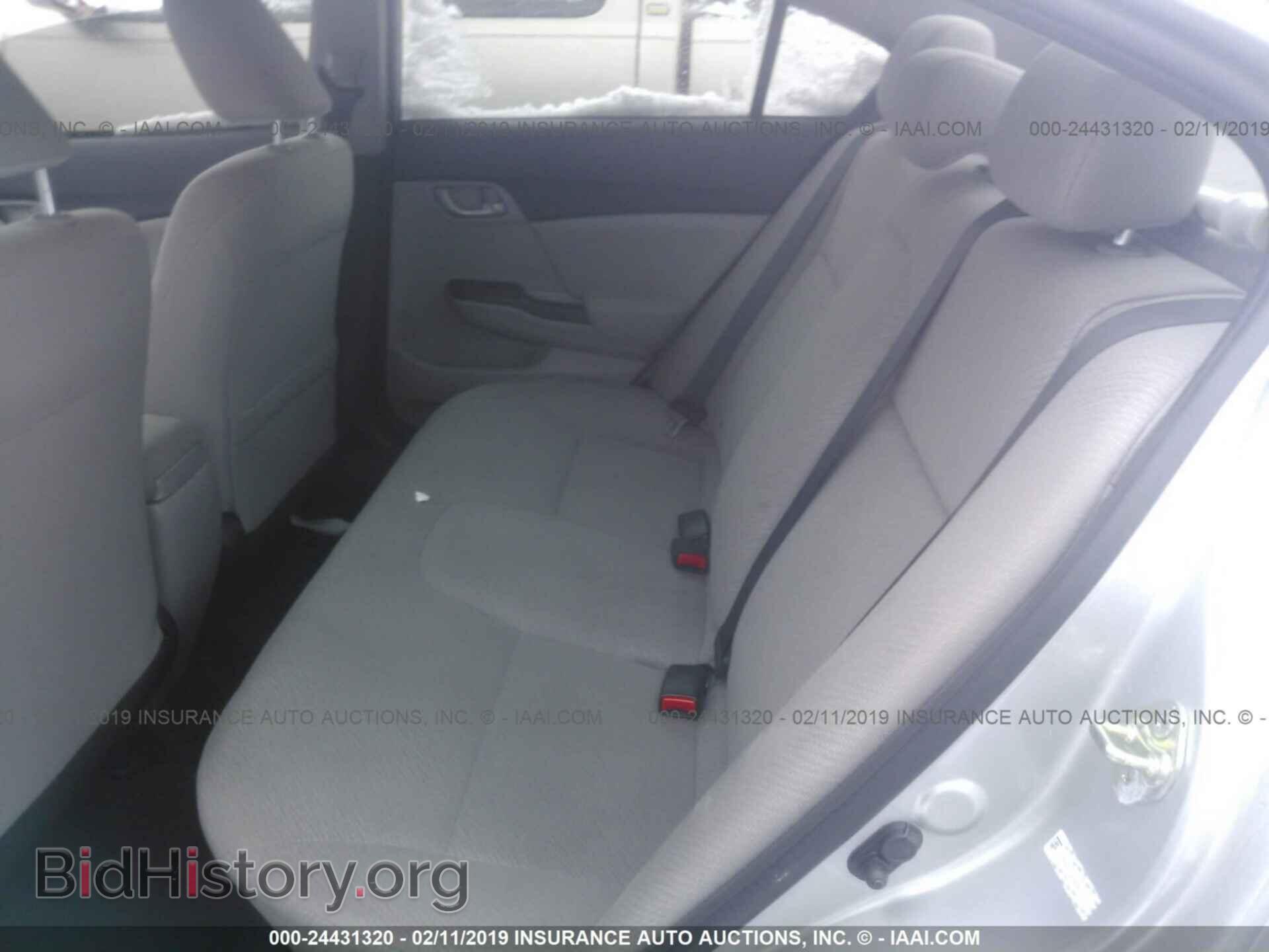 2013 HONDA CIVIC - VIN: 2HGFB2F57DH595385 - Фото 8