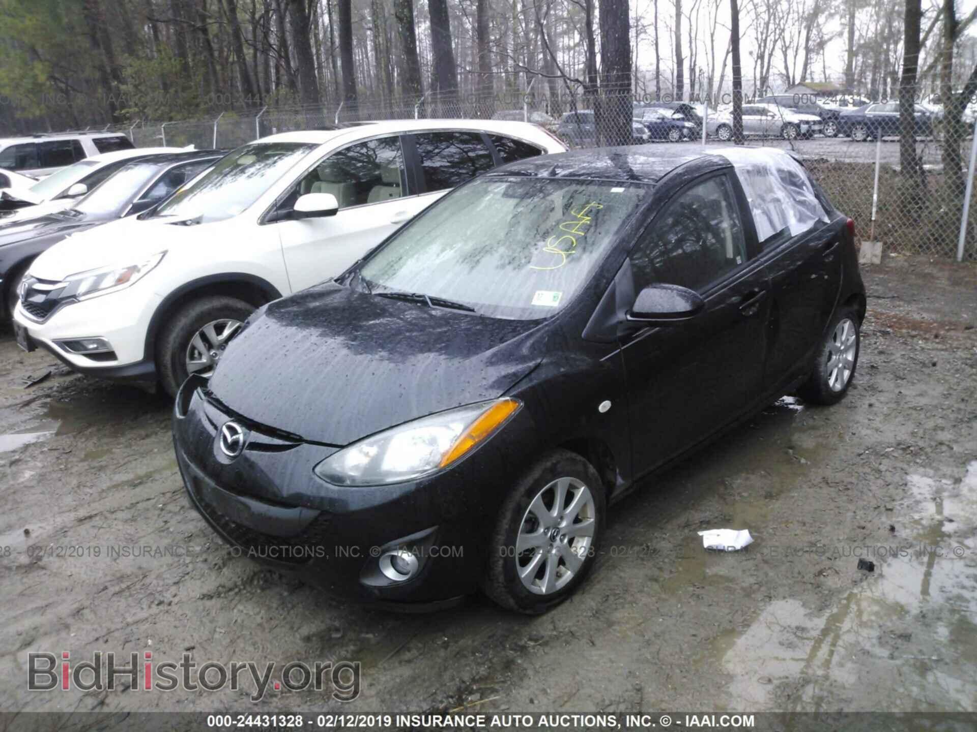 2014 MAZDA MAZDA2 - VIN: JM1DE1LY5E0175670 - Фото 2