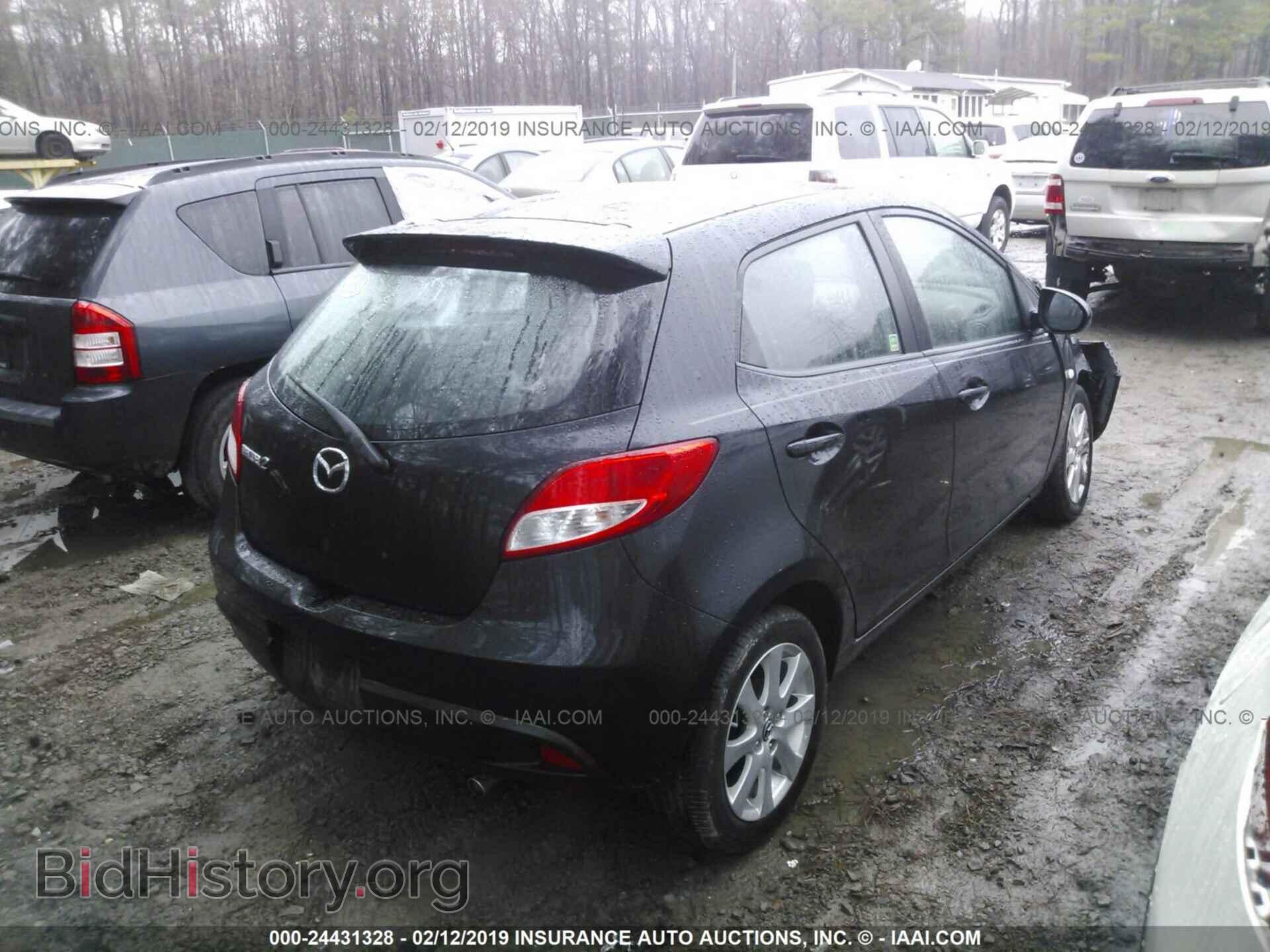 2014 MAZDA MAZDA2 - VIN: JM1DE1LY5E0175670 - Фото 4