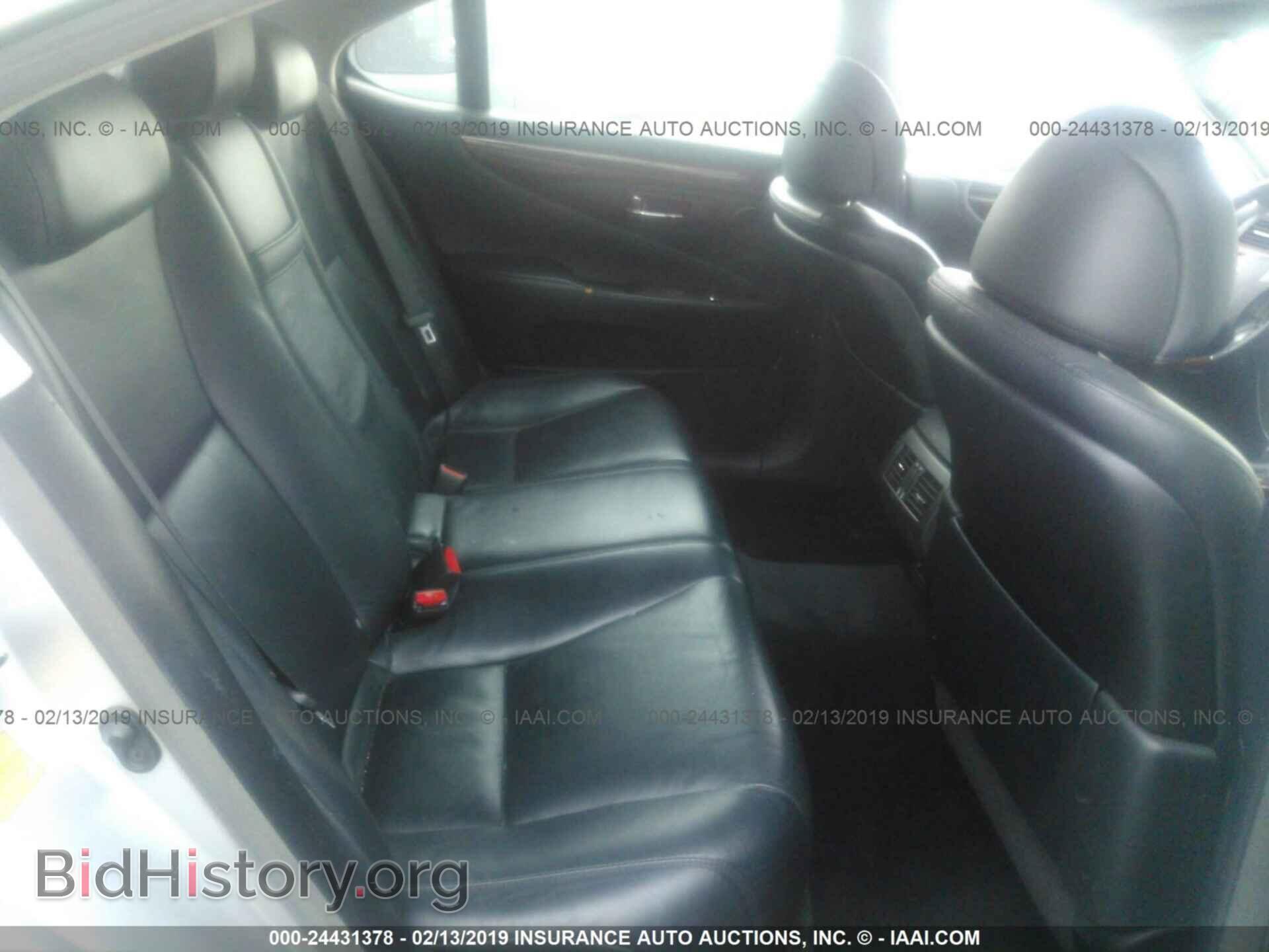 2007 LEXUS LS - VIN: JTHBL46F375049319 - Фото 8