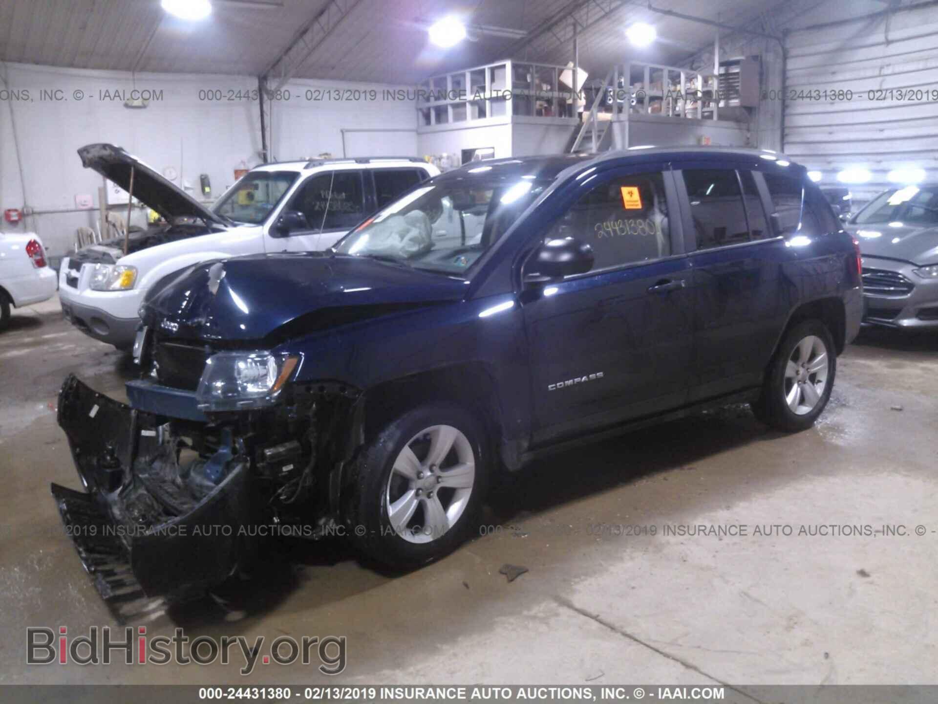 2015 JEEP COMPASS - VIN: 1C4NJDBB9FD114685 - Фото 2