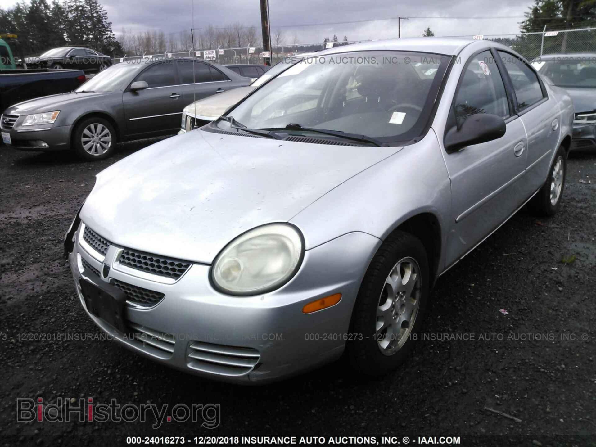 2005 DODGE NEON - VIN: 1B3ES56C55D217575 - Фото 2