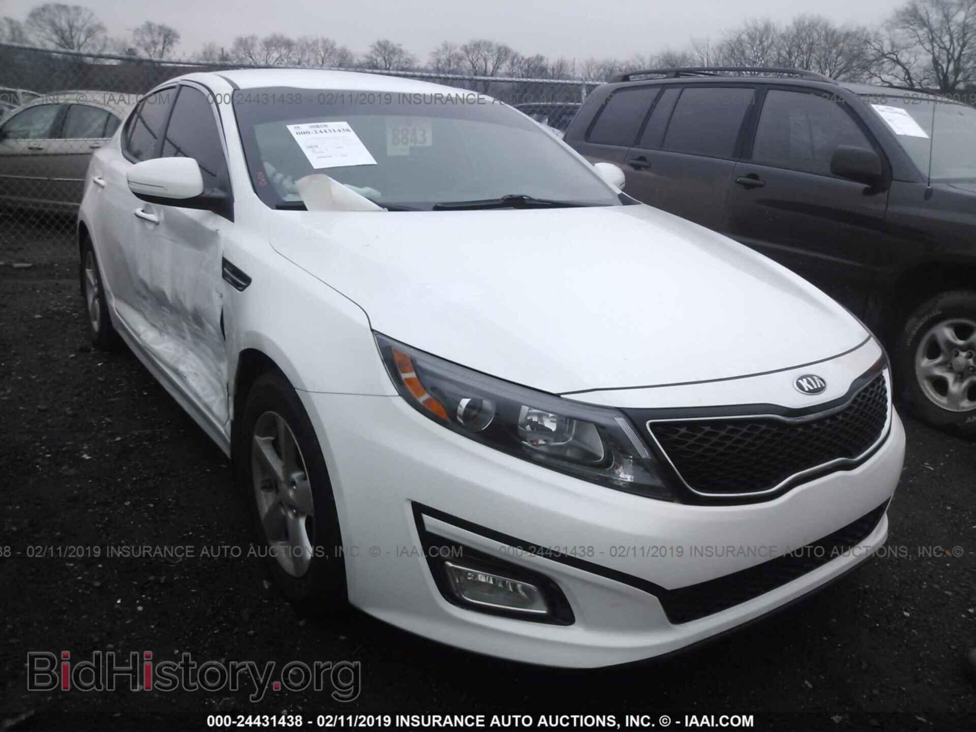 Фотография 5XXGM4A75FG497236 - KIA OPTIMA 2015
