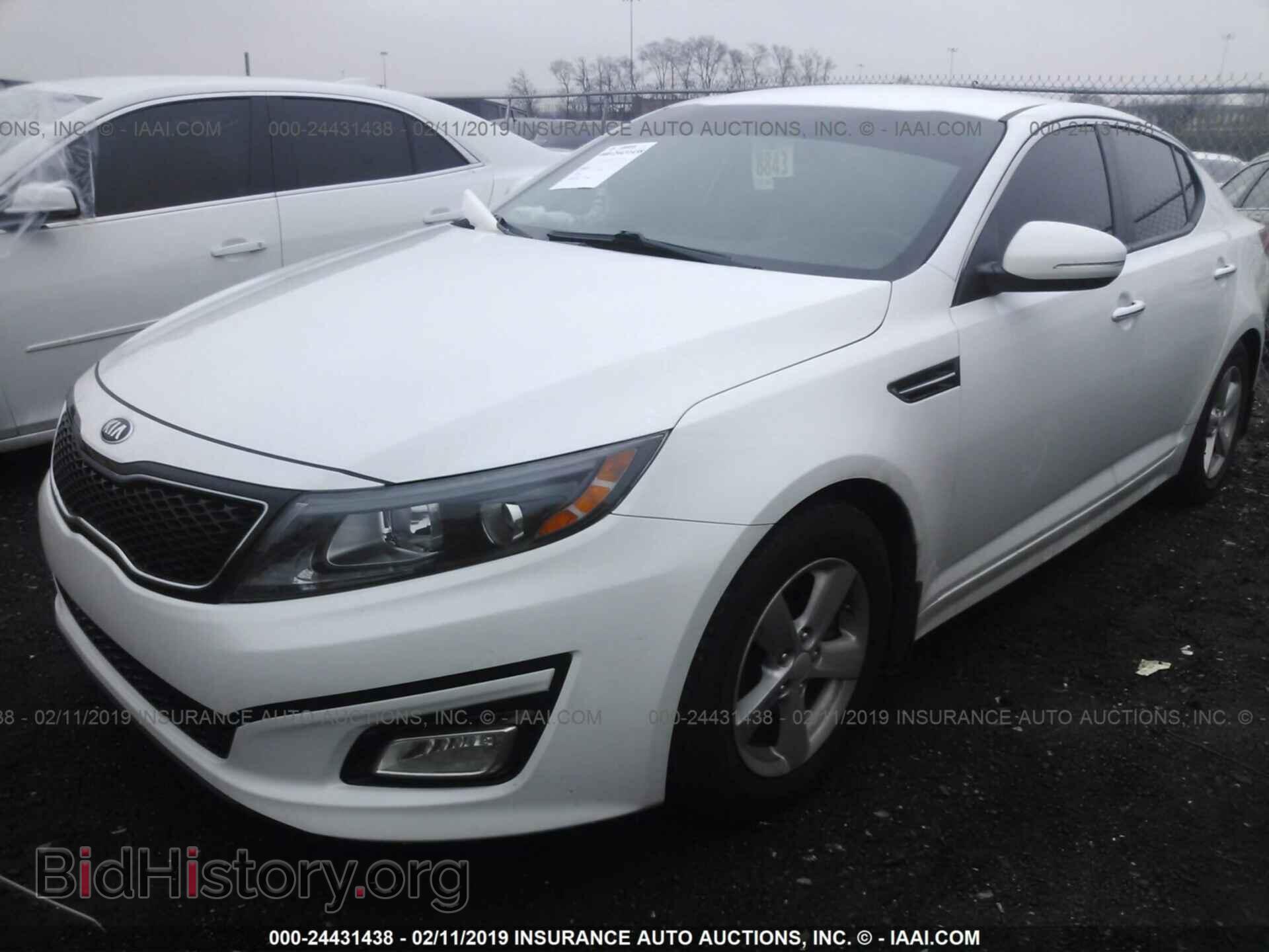 2015 KIA OPTIMA - VIN: 5XXGM4A75FG497236 - Фото 2
