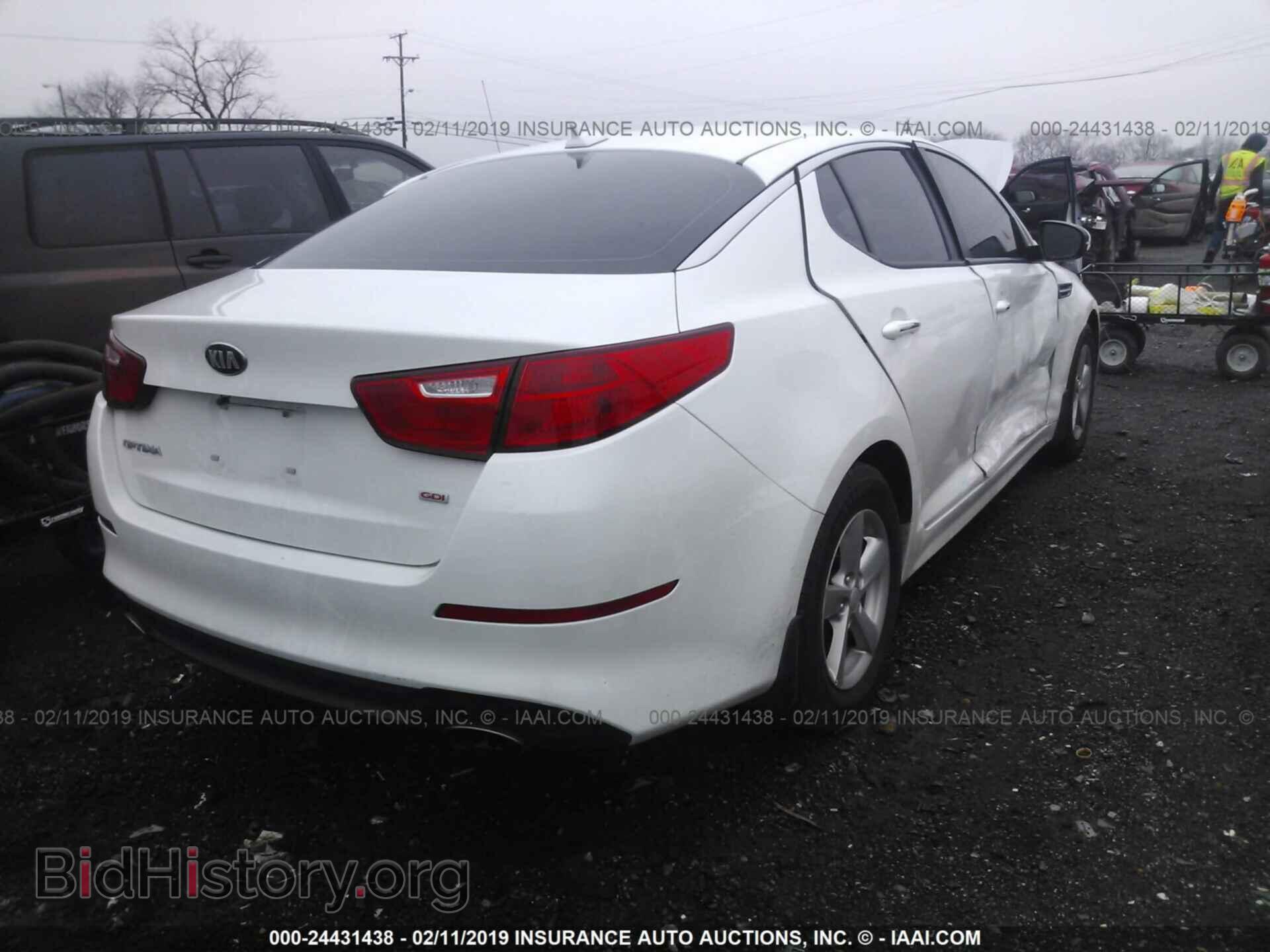 2015 KIA OPTIMA - VIN: 5XXGM4A75FG497236 - Фото 4