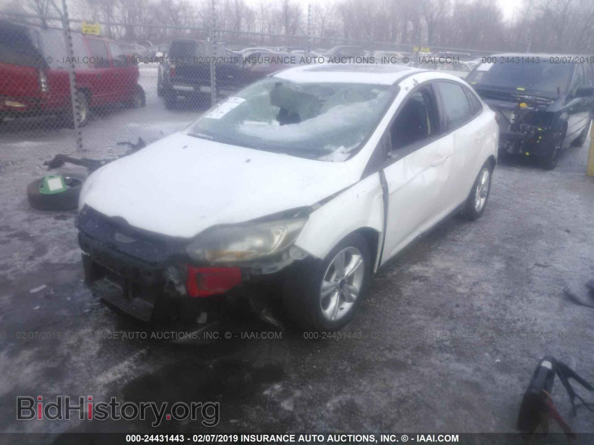 2014 FORD FOCUS - VIN: 1FADP3F2XEL219972 - Фото 2