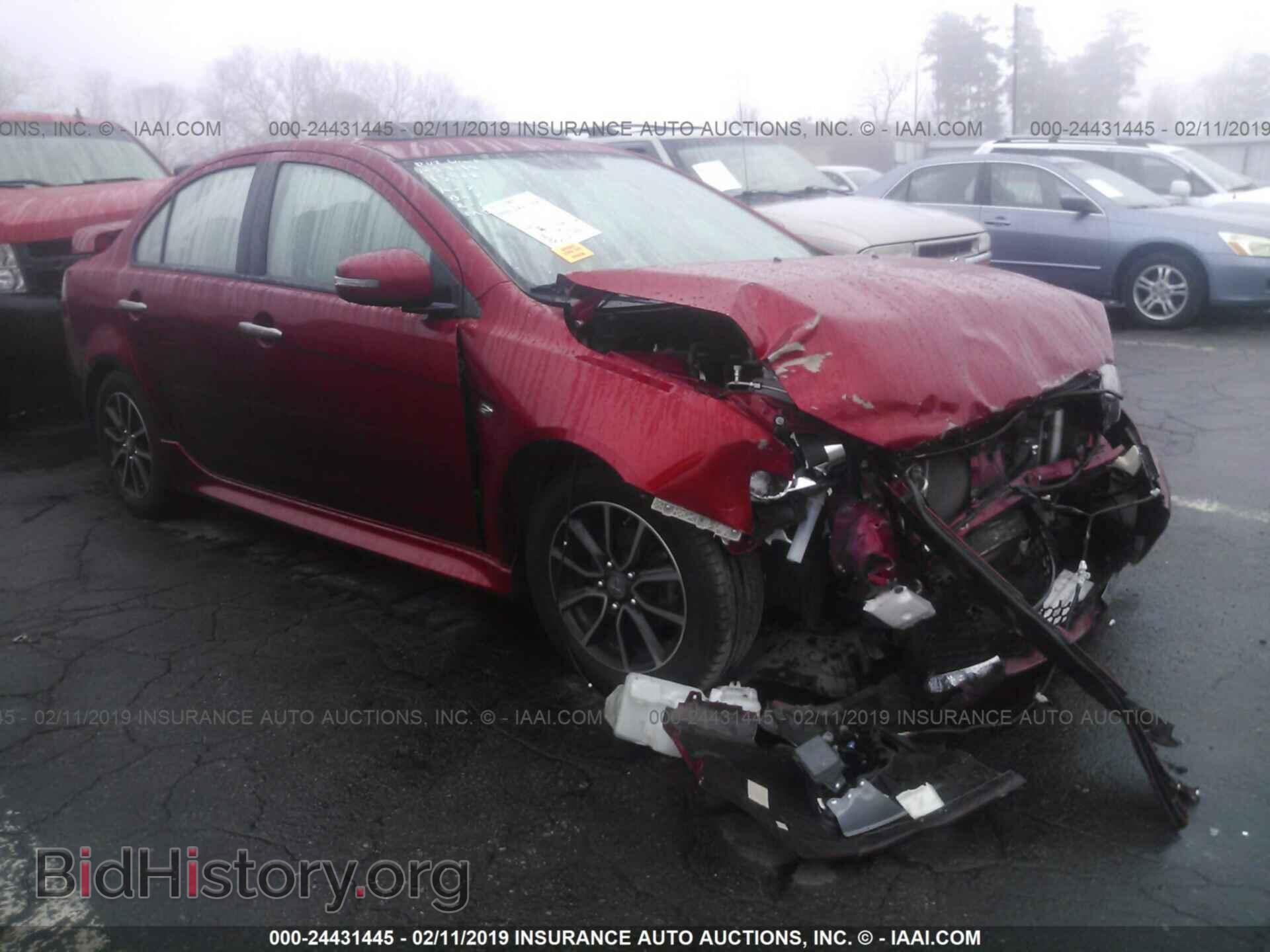 Photo JA32U2FU8HU003069 - MITSUBISHI LANCER 2017