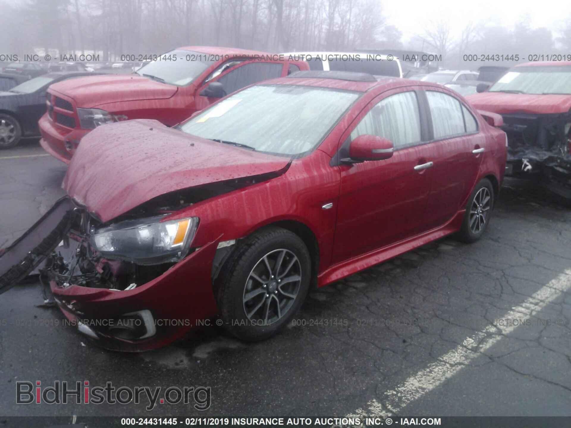 2017 MITSUBISHI LANCER - VIN: JA32U2FU8HU003069 - Фото 2